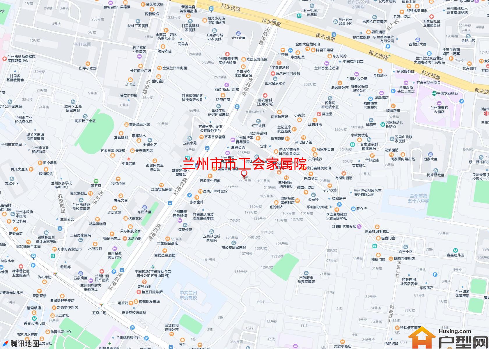 市工会家属院小区 - 户型网