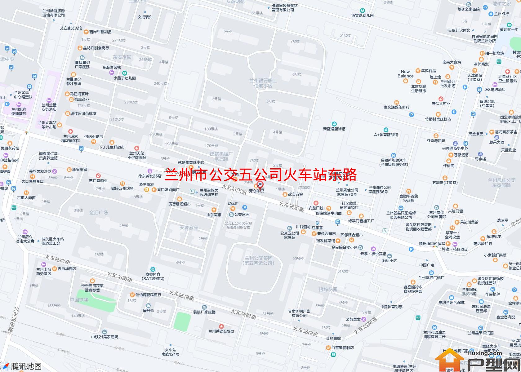 公交五公司火车站东路高层综合楼小区 - 户型网