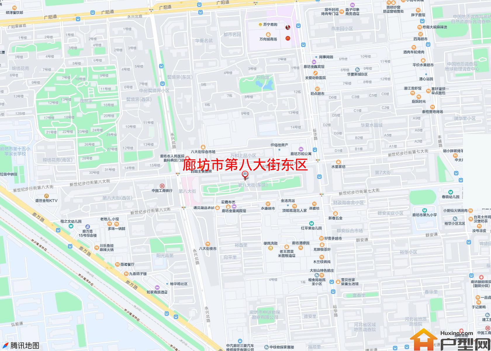 第八大街东区小区 - 户型网