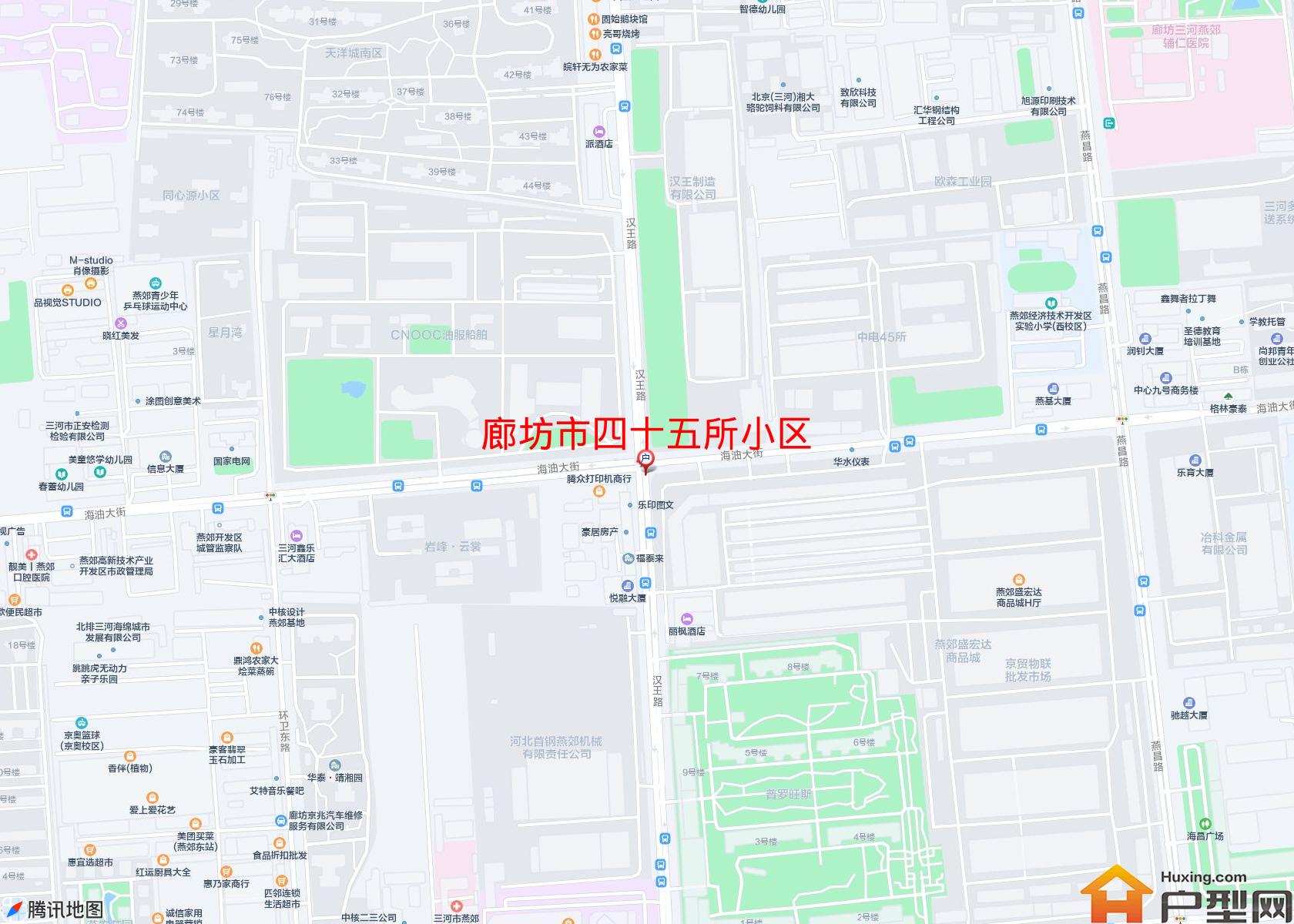 四十五所小区小区 - 户型网