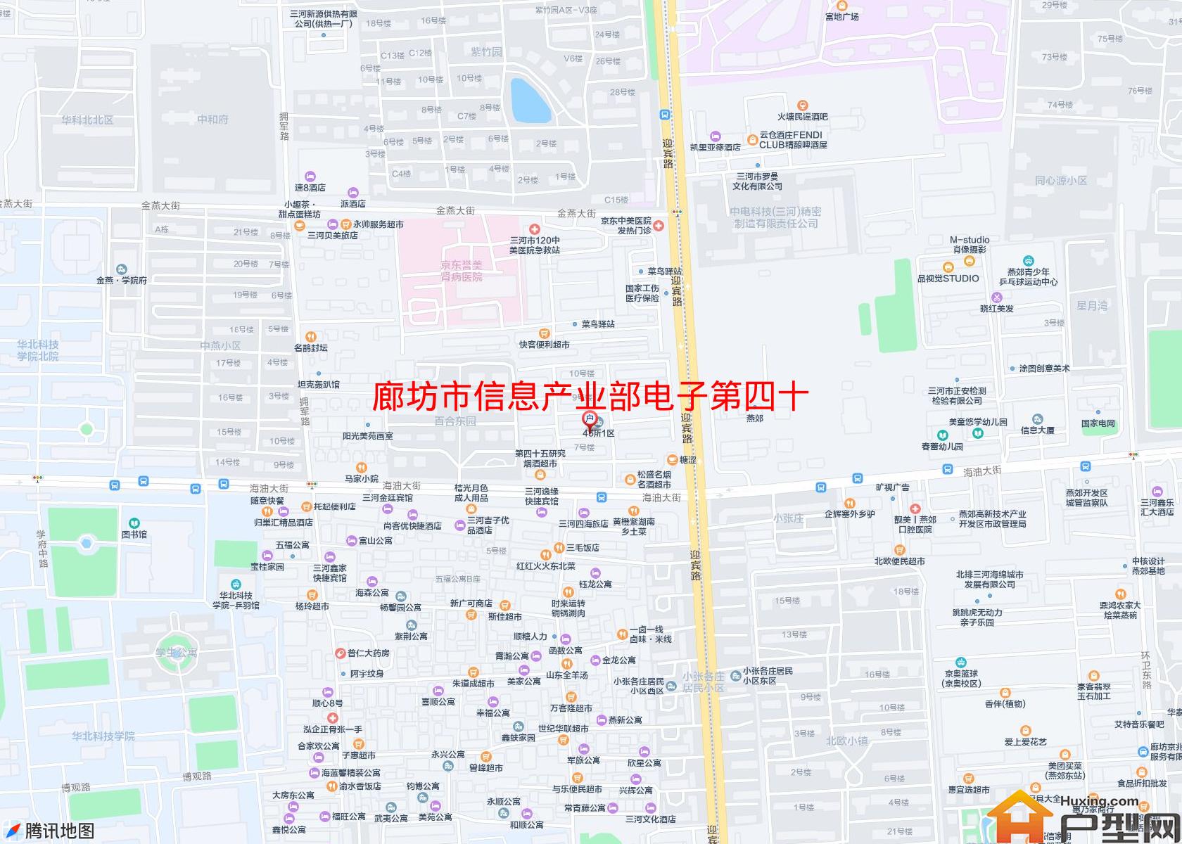 信息产业部电子第四十五研究所住宅小区小区 - 户型网