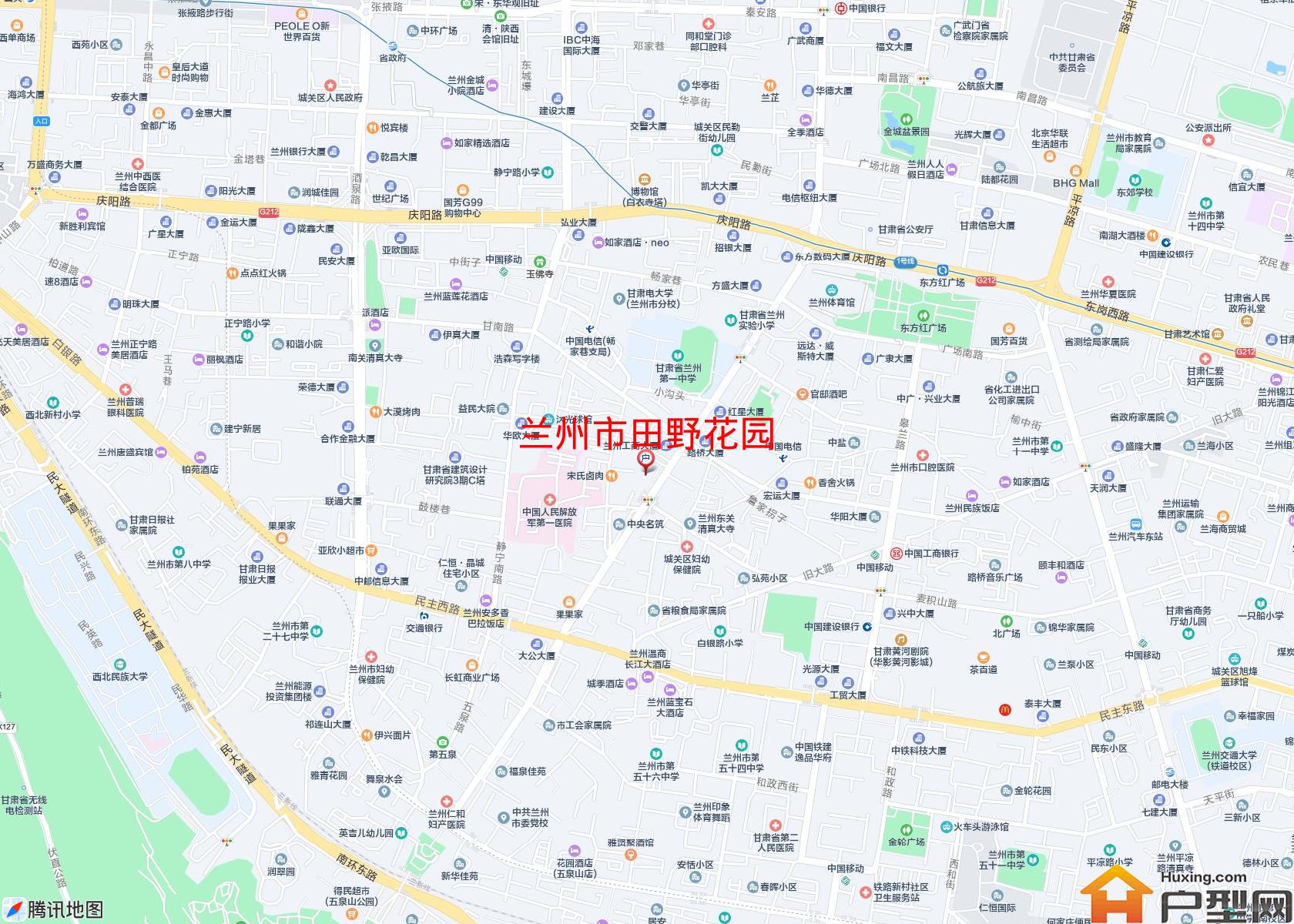 田野花园小区 - 户型网