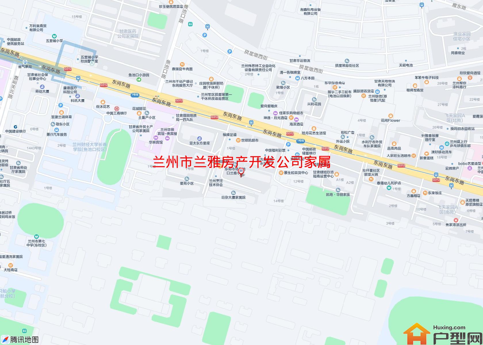 兰雅房产开发公司家属院小区 - 户型网