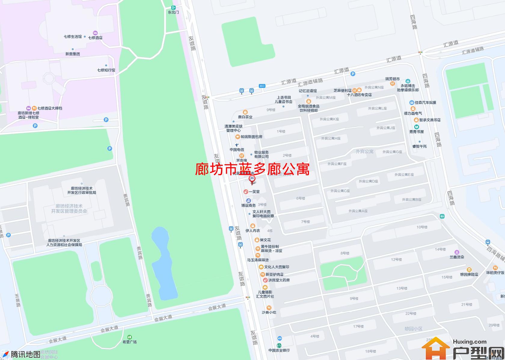 蓝多廊公寓小区 - 户型网