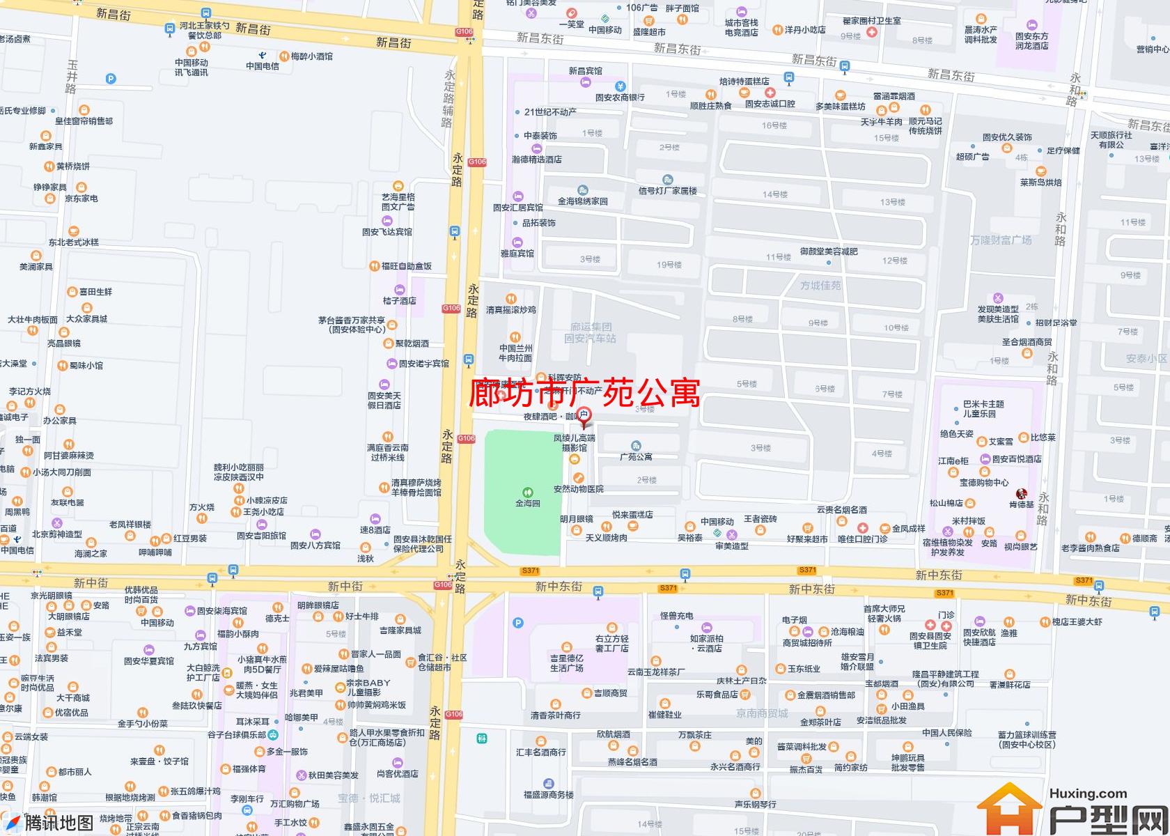 广苑公寓小区 - 户型网