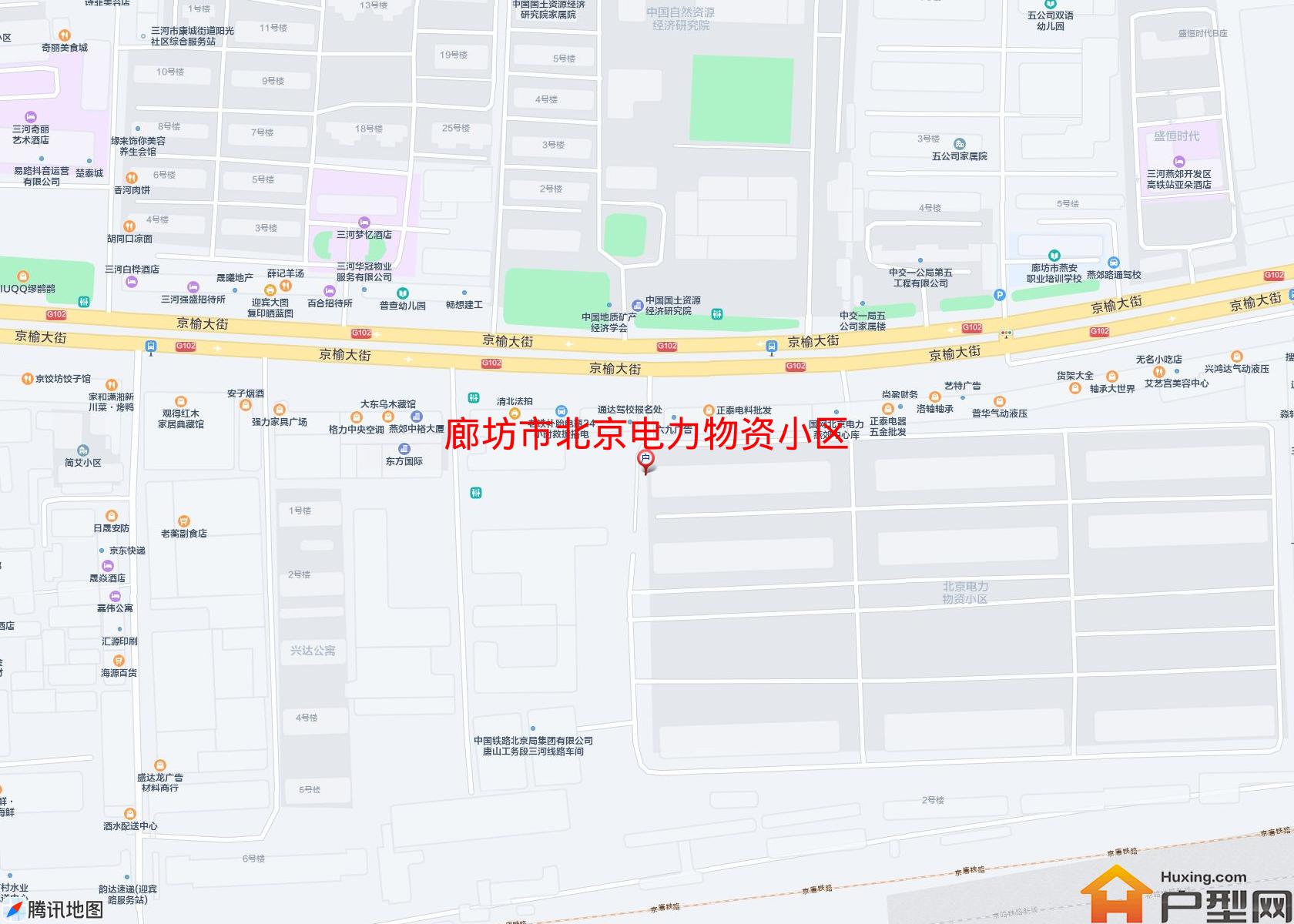 北京电力物资小区小区 - 户型网