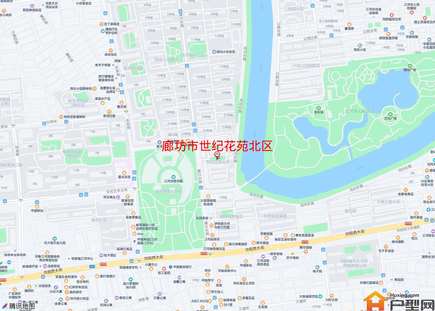 世纪花苑北区小区 - 户型网