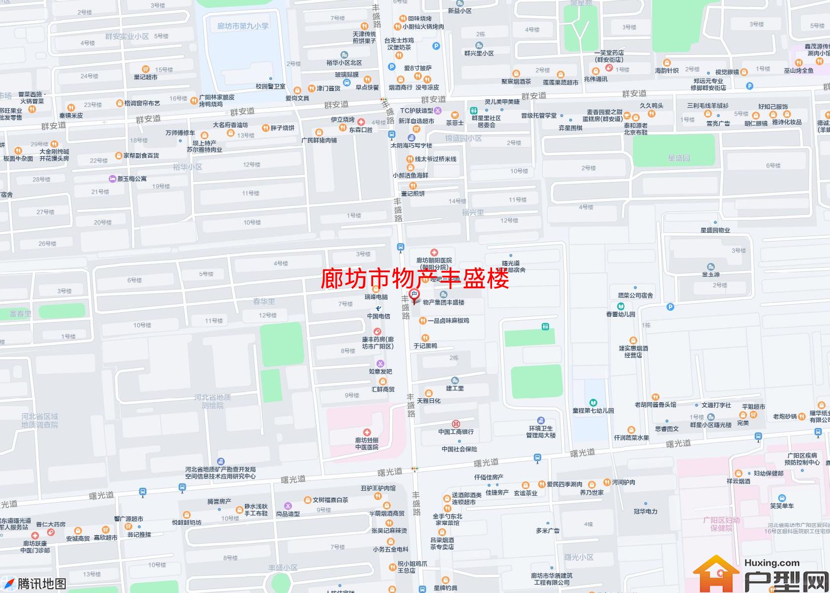 物产丰盛楼小区 - 户型网
