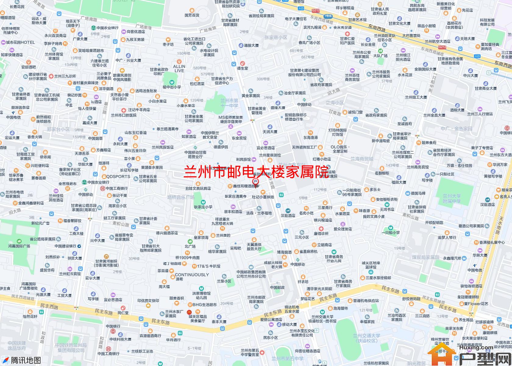 邮电大楼家属院小区 - 户型网