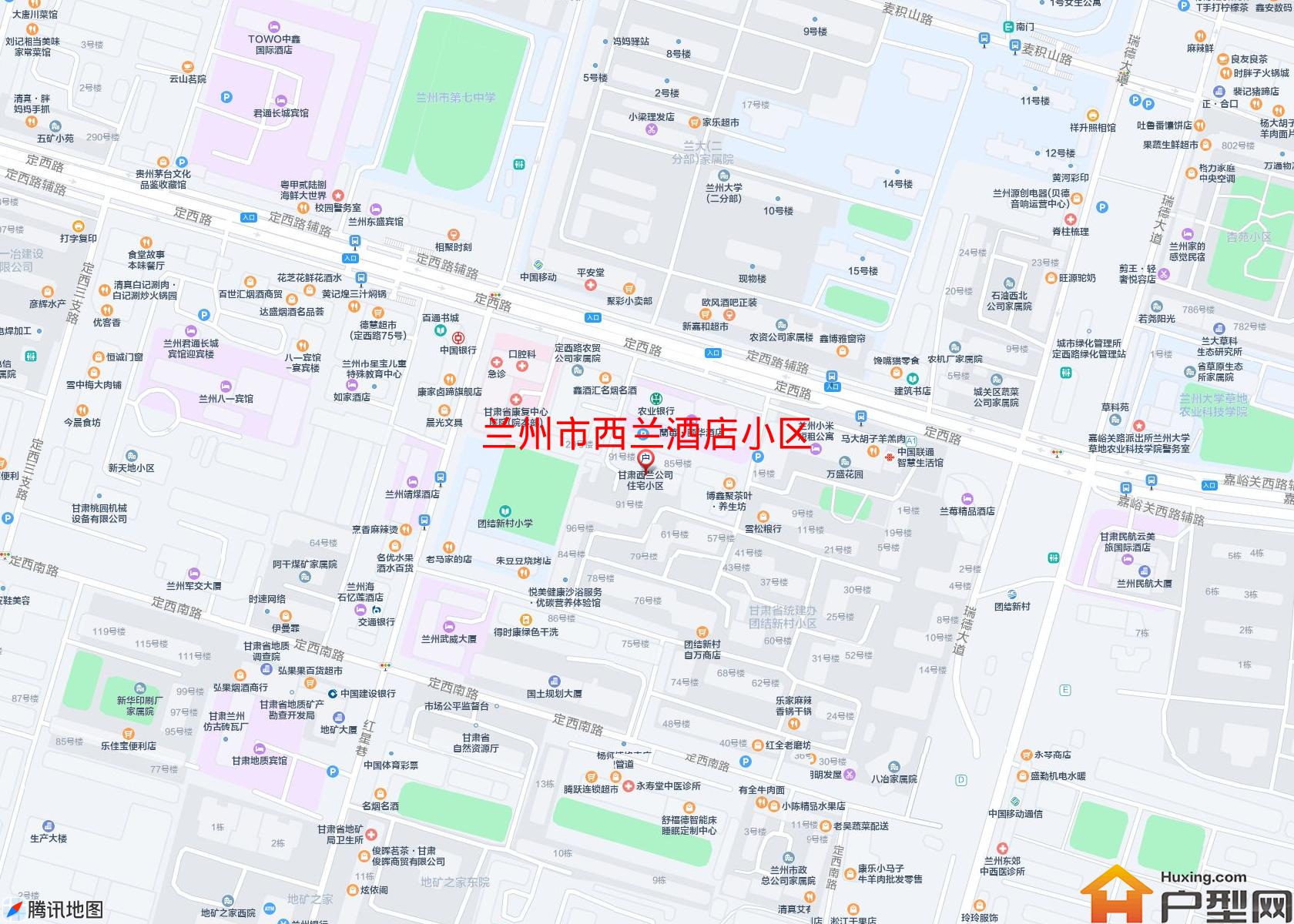 西兰酒店小区小区 - 户型网
