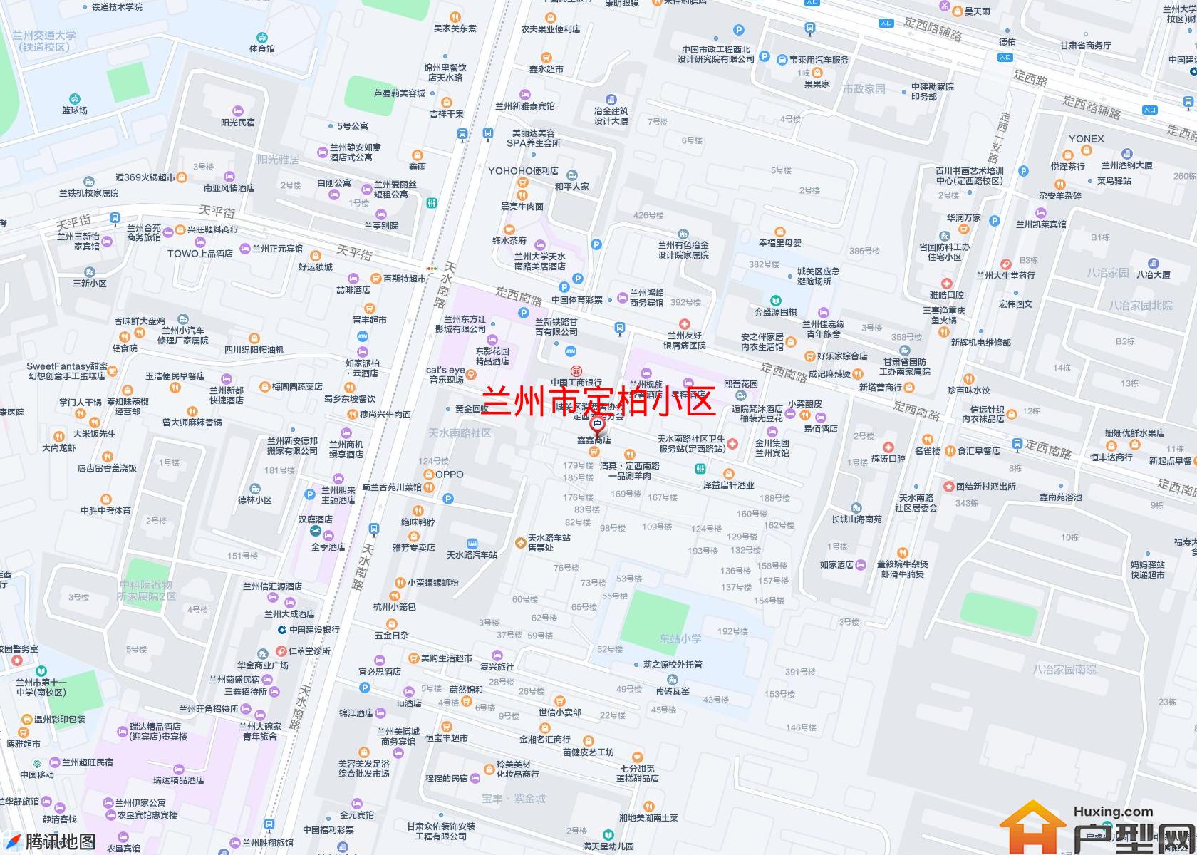 定柏小区小区 - 户型网