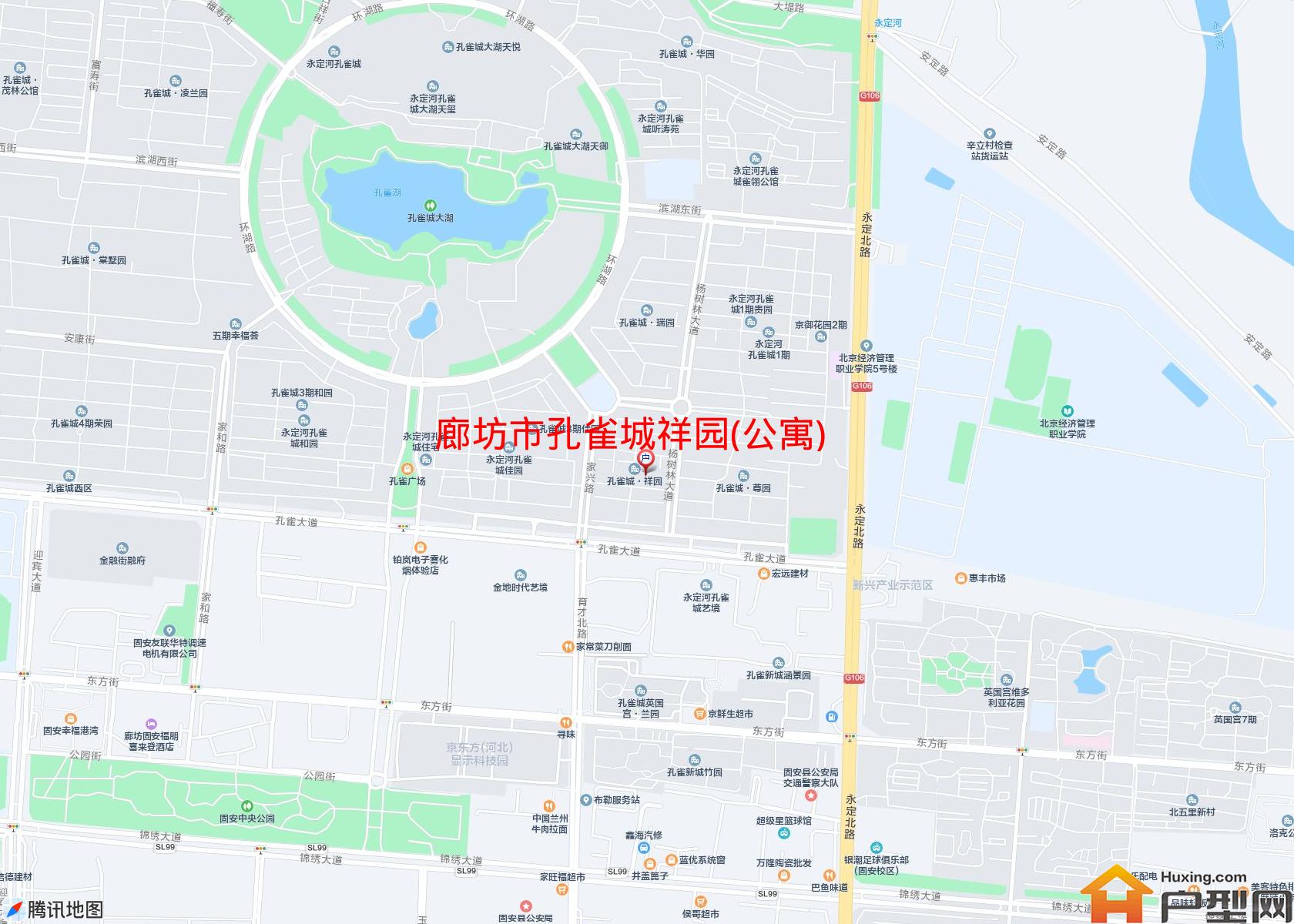 孔雀城祥园(公寓)小区 - 户型网