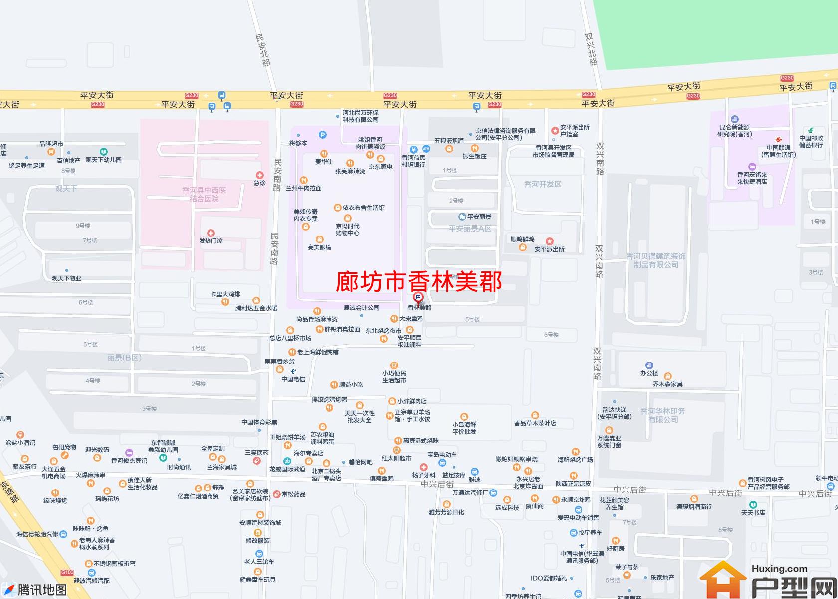 香林美郡小区 - 户型网