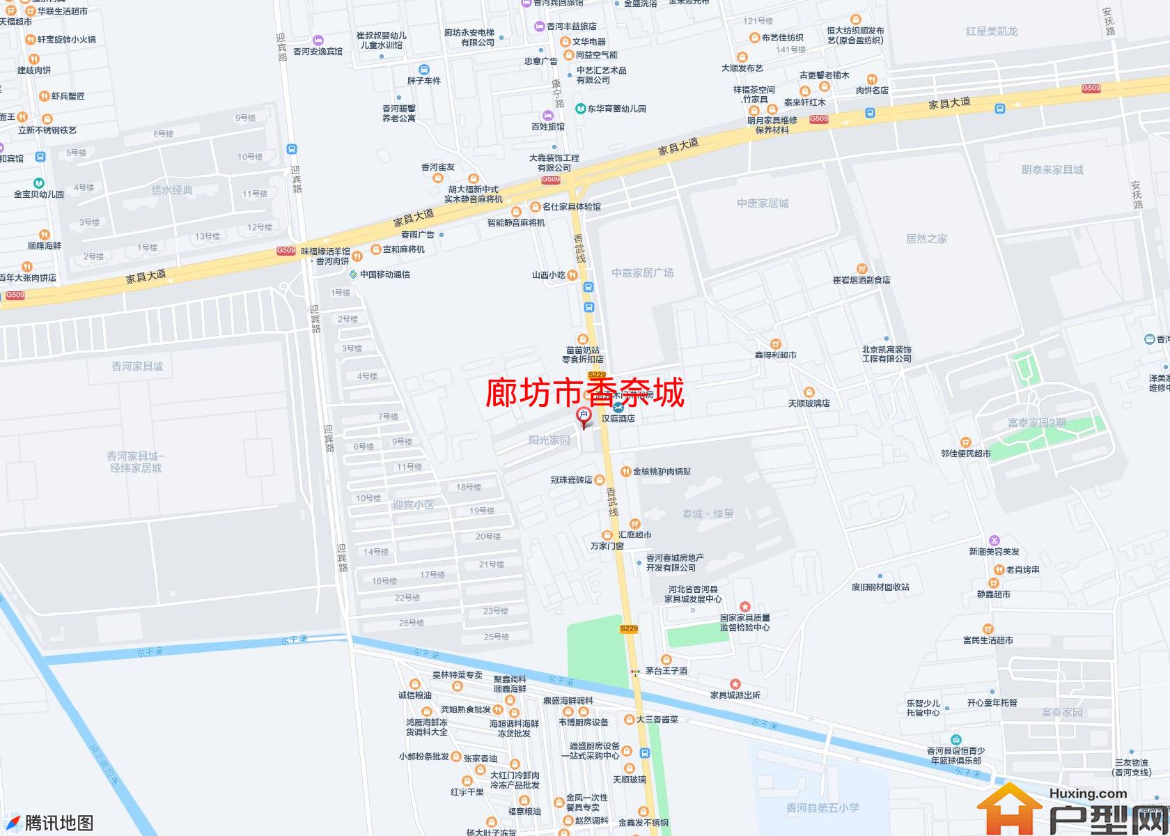 香奈城小区 - 户型网