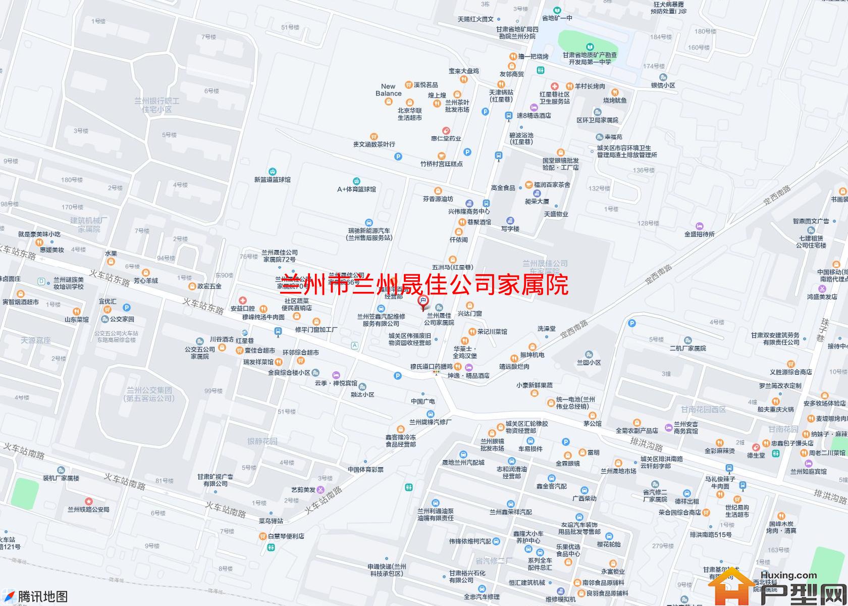 兰州晟佳公司家属院小区 - 户型网