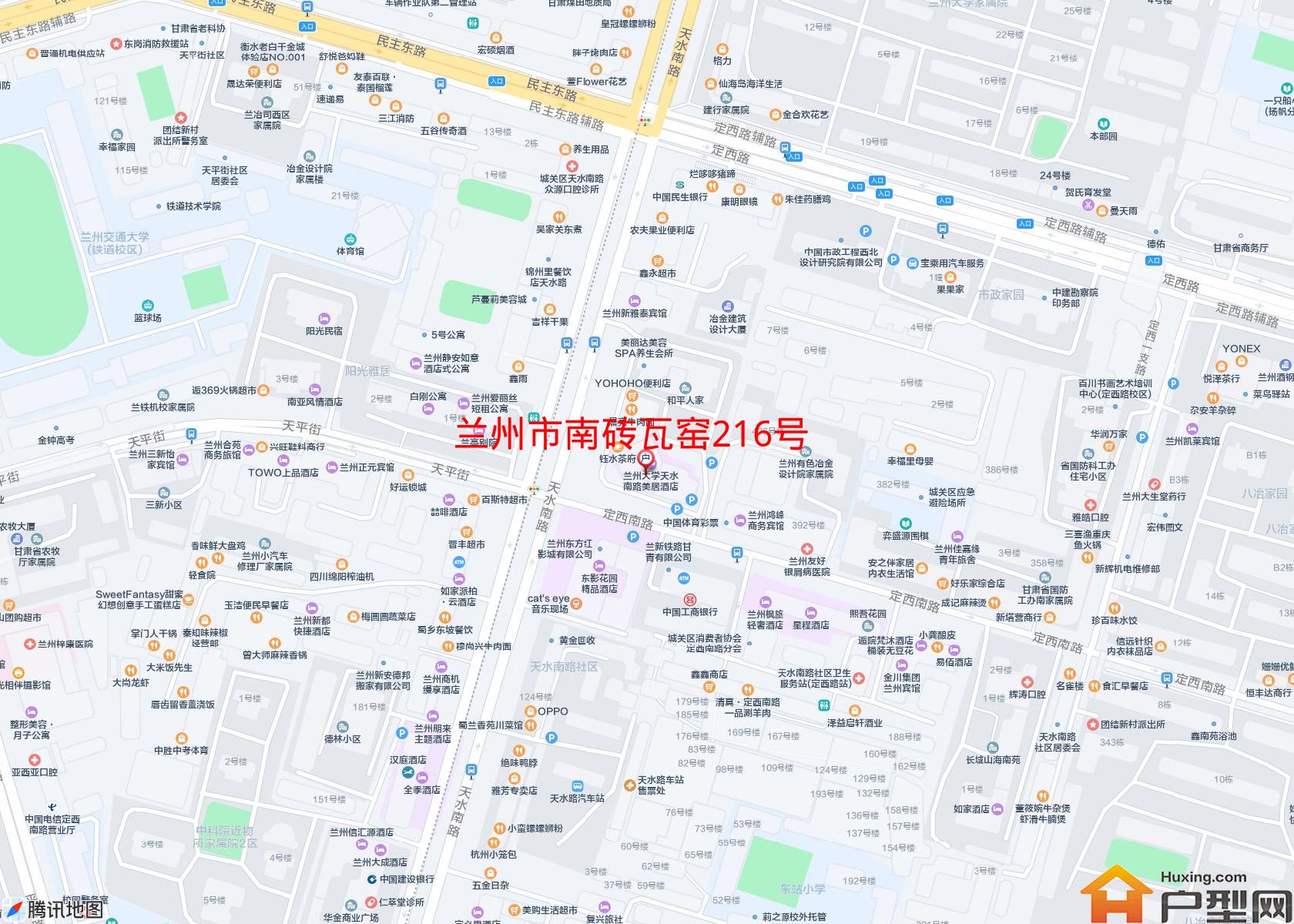南砖瓦窑216号小区 - 户型网