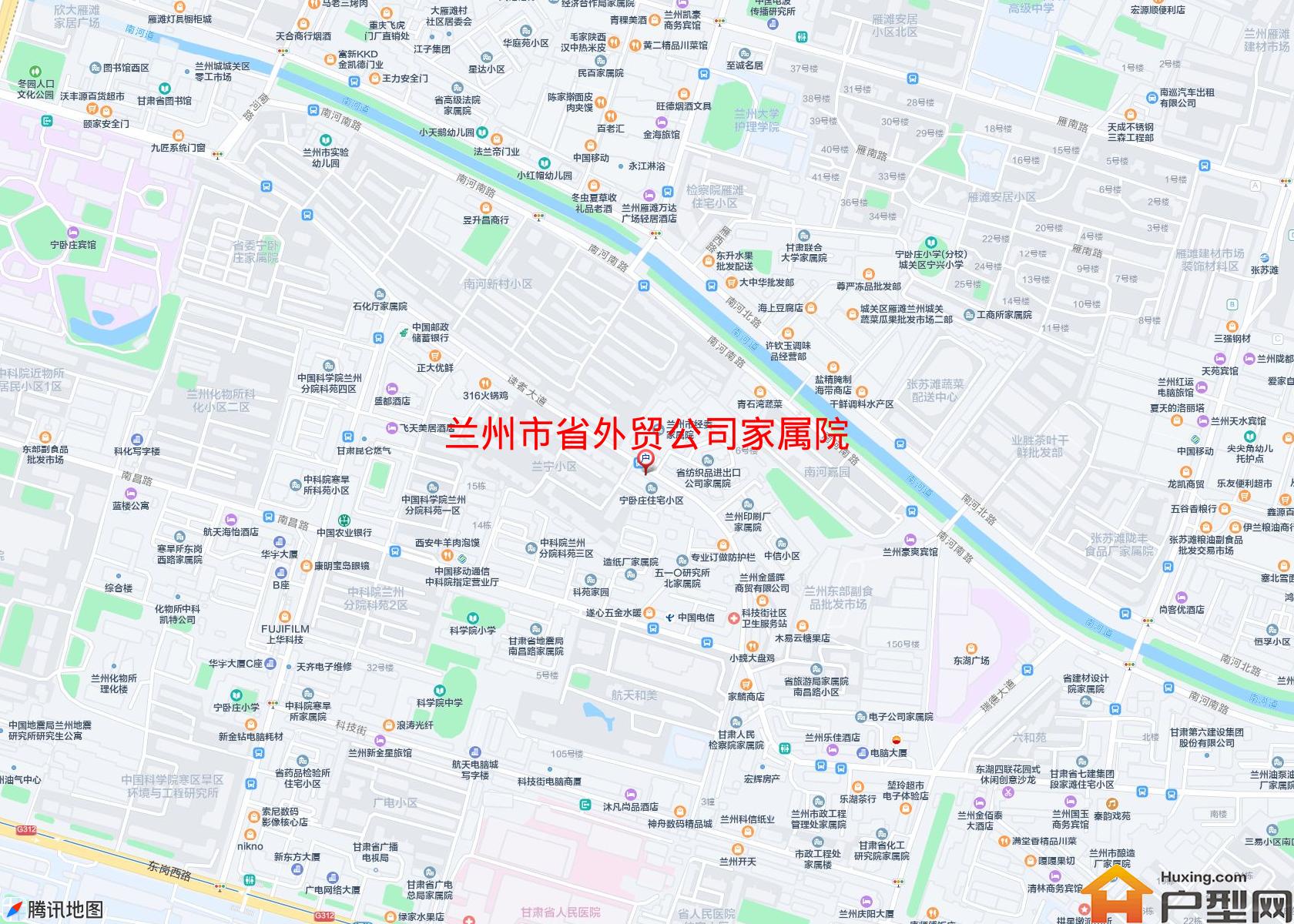 省外贸公司家属院小区 - 户型网