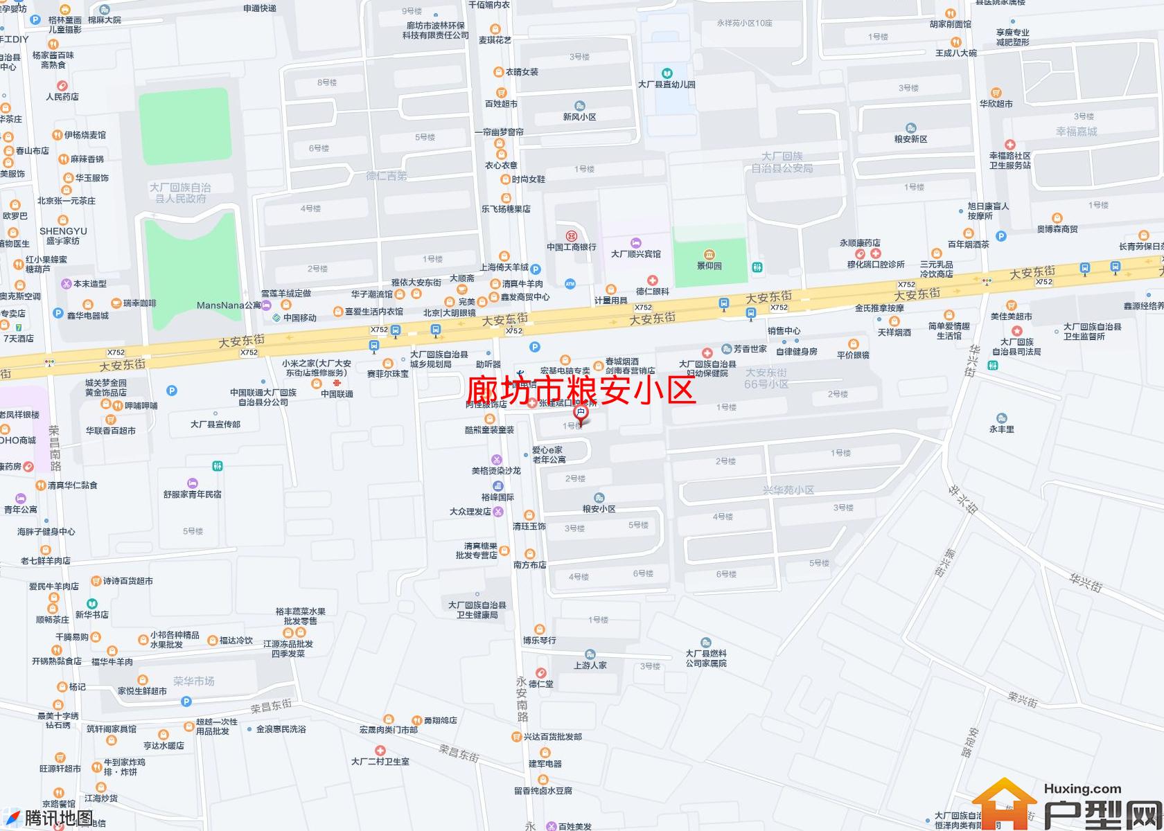 粮安小区小区 - 户型网