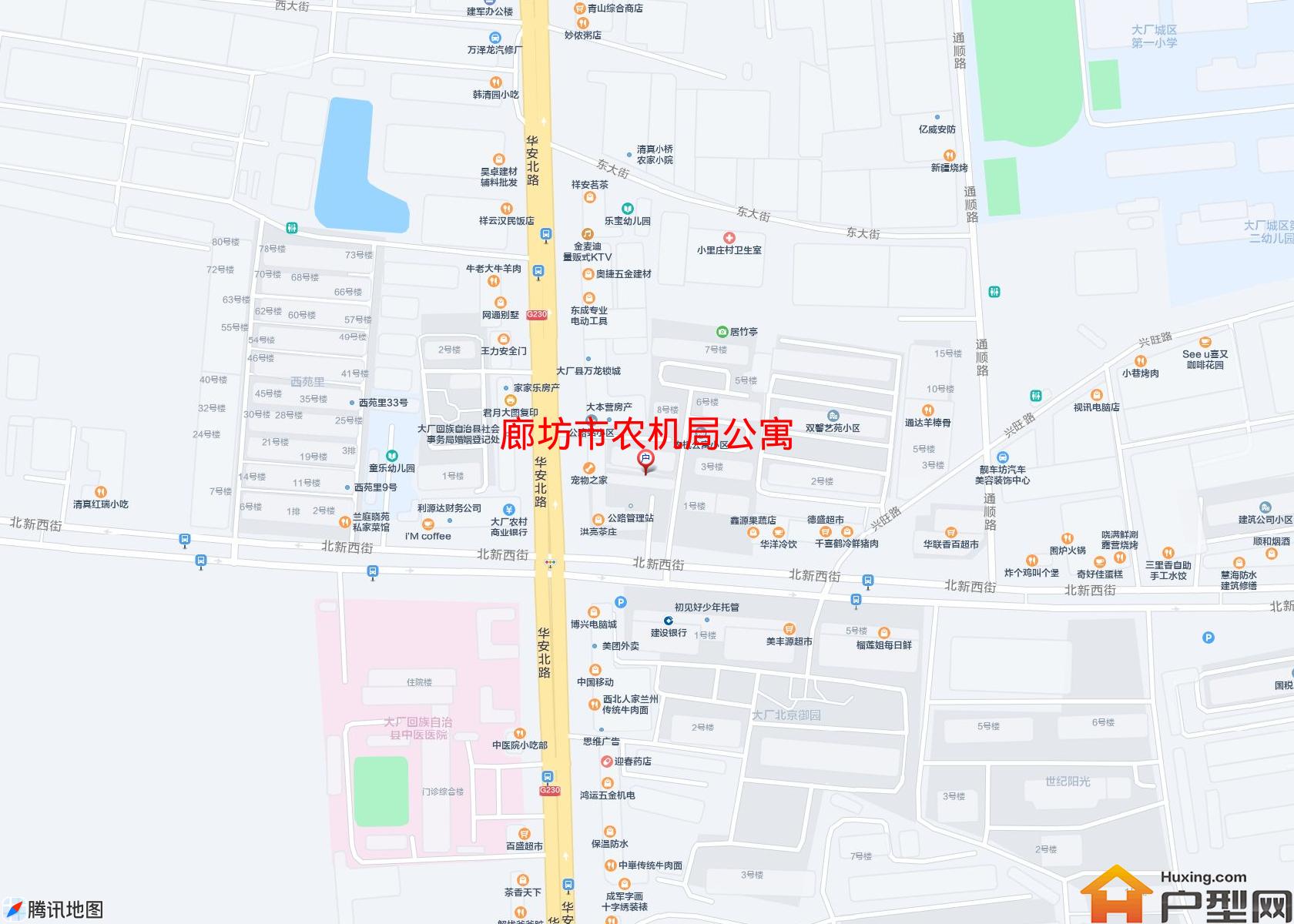 农机局公寓小区 - 户型网