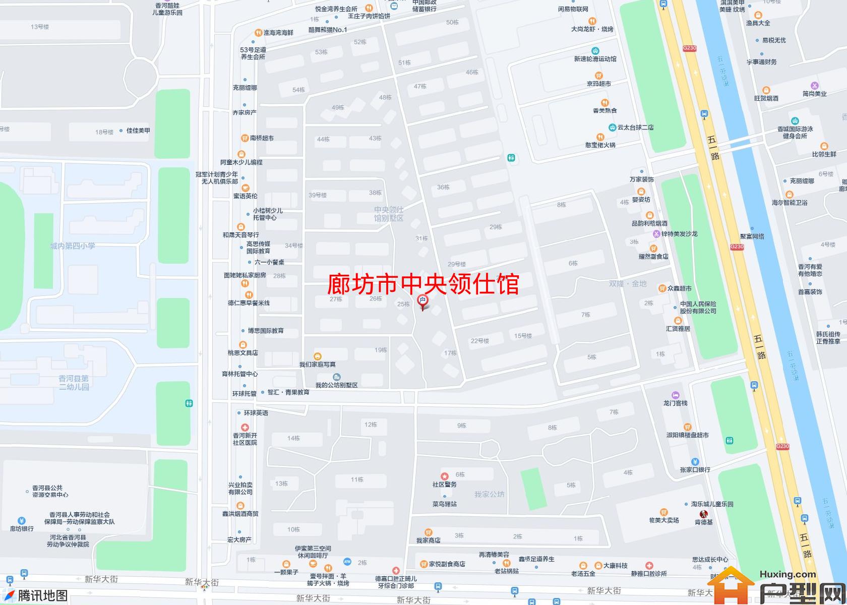 中央领仕馆小区 - 户型网
