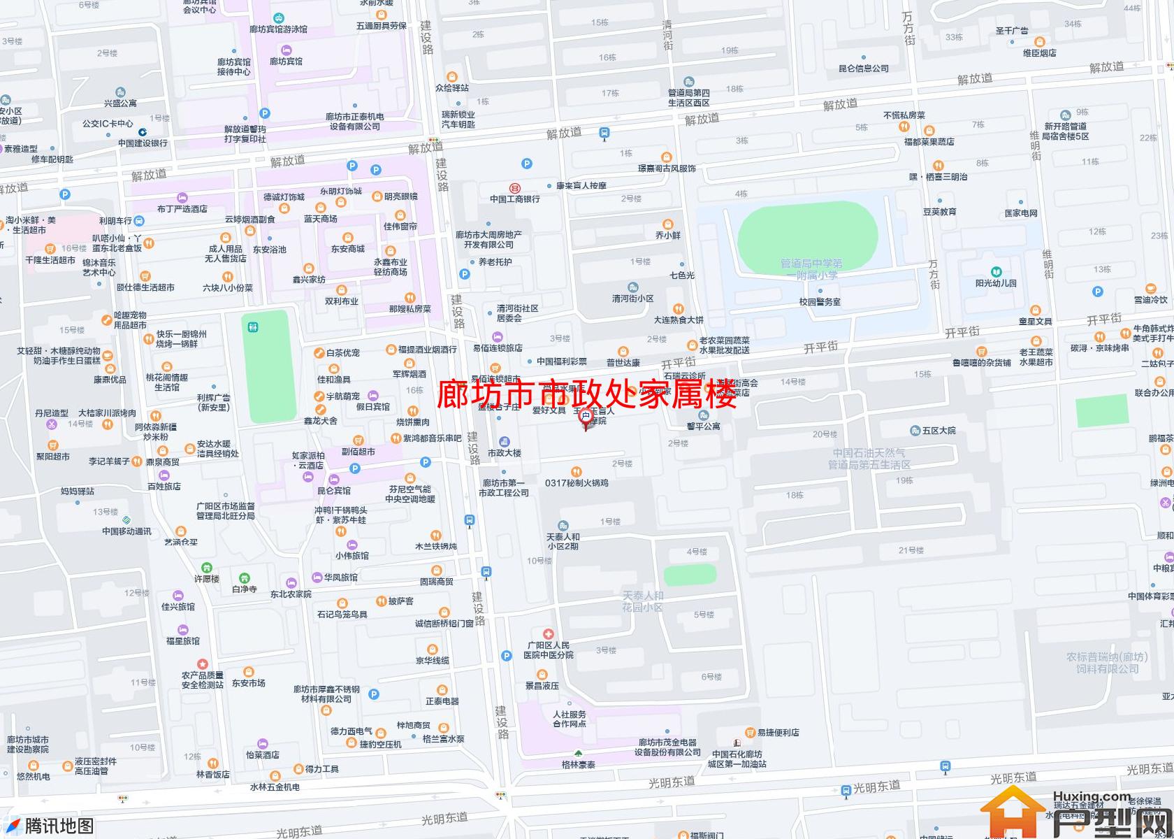 市政处家属楼小区 - 户型网
