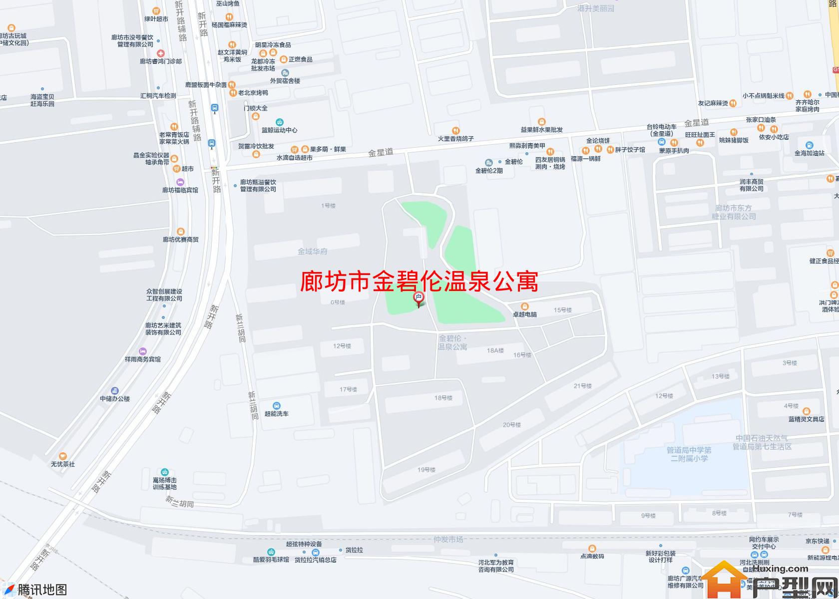金碧伦温泉公寓小区 - 户型网