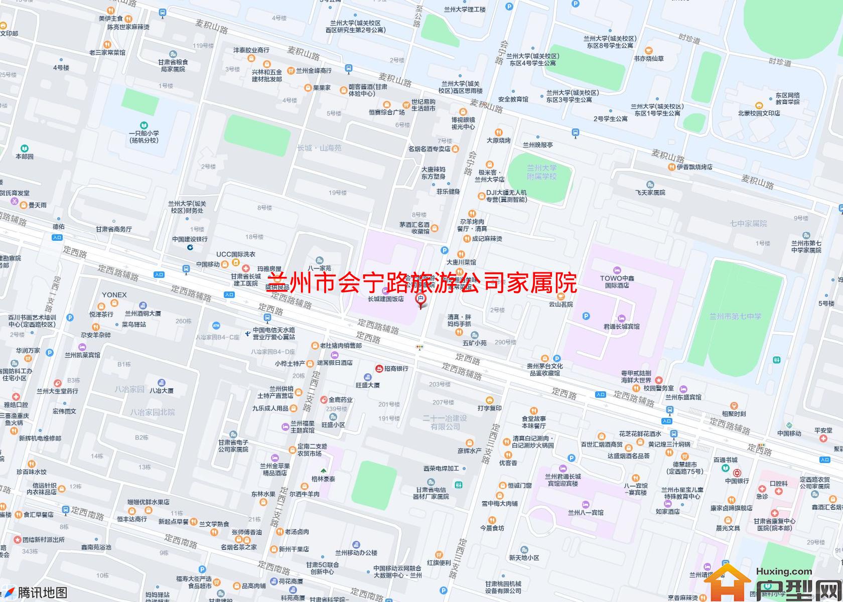 会宁路旅游公司家属院小区 - 户型网