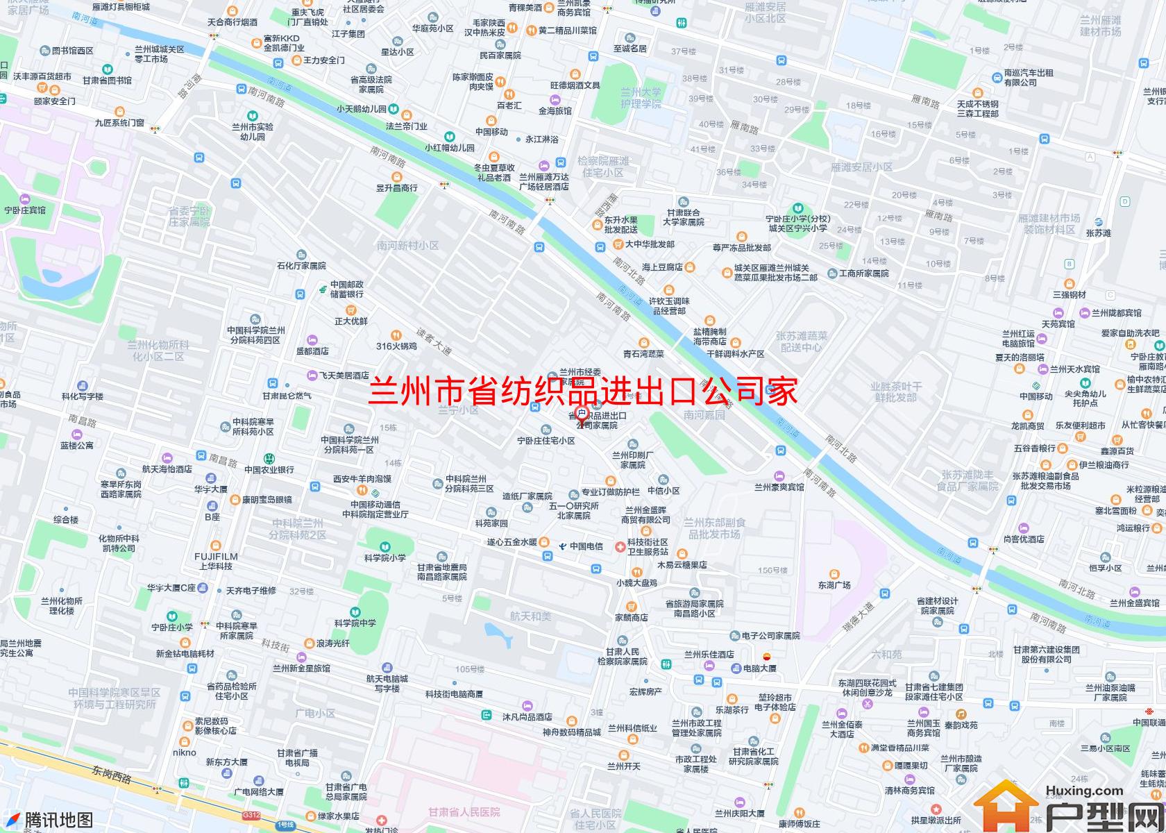 省纺织品进出口公司家属院小区 - 户型网