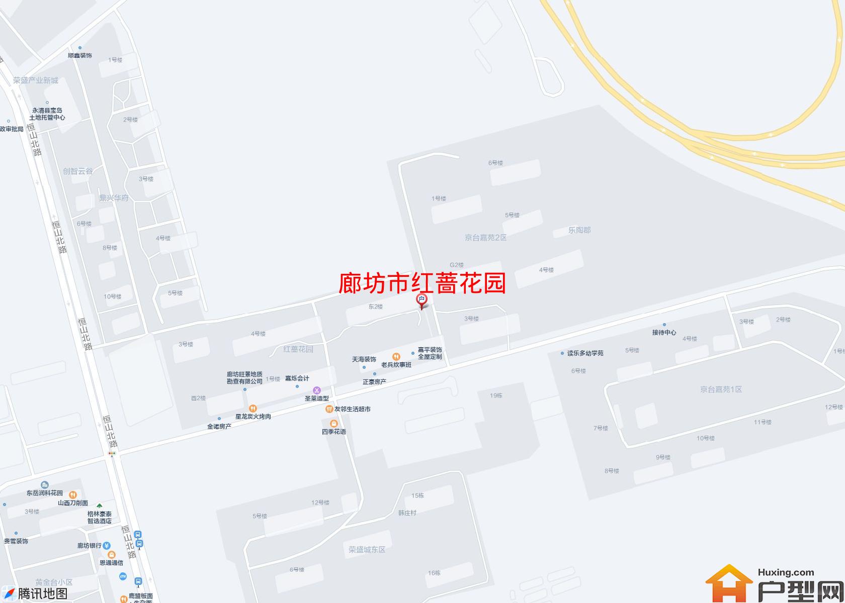 红蔷花园小区 - 户型网