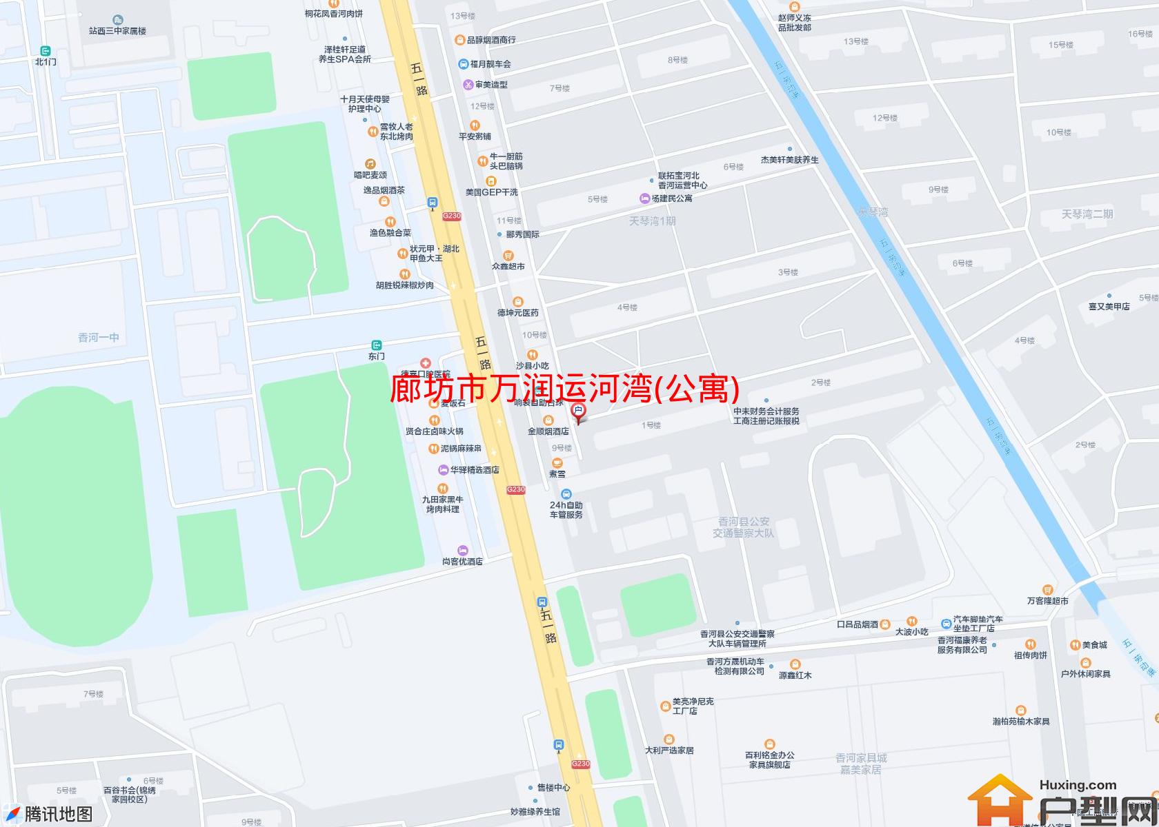 万润运河湾(公寓)小区 - 户型网