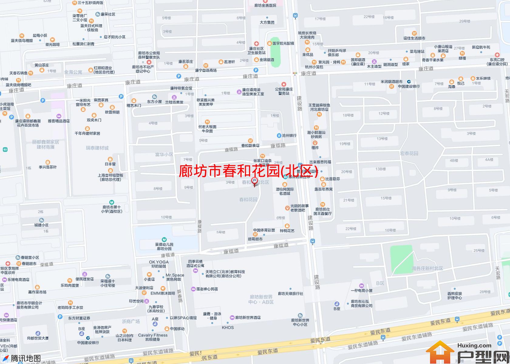 春和花园(北区)小区 - 户型网