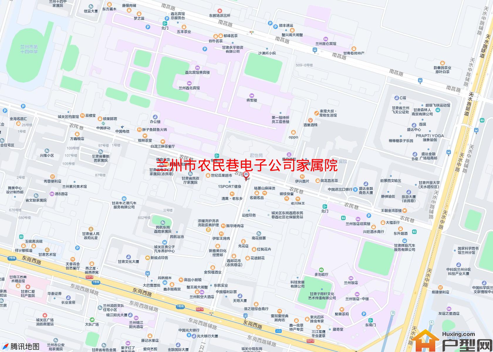 农民巷电子公司家属院小区 - 户型网