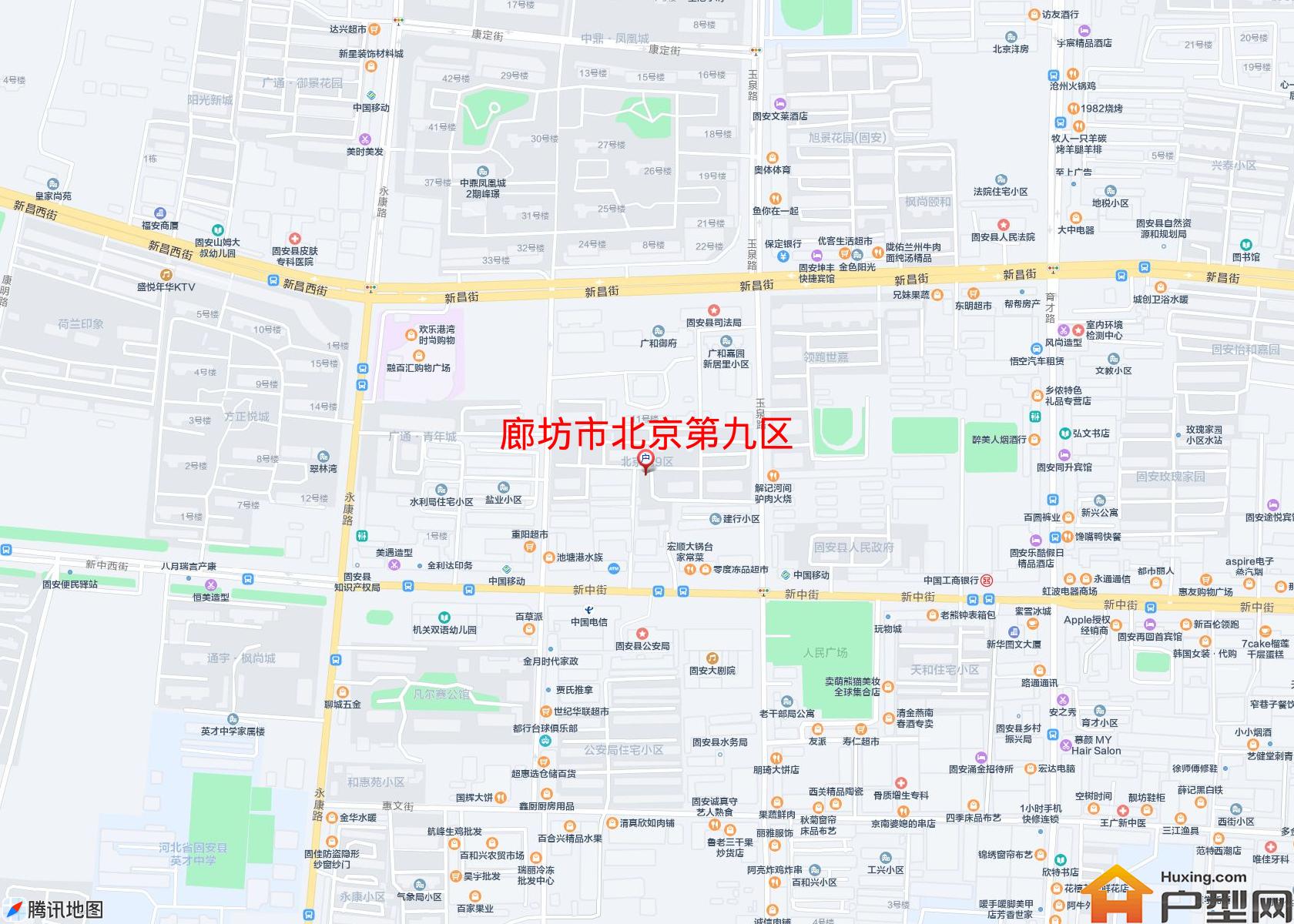 北京第九区小区 - 户型网
