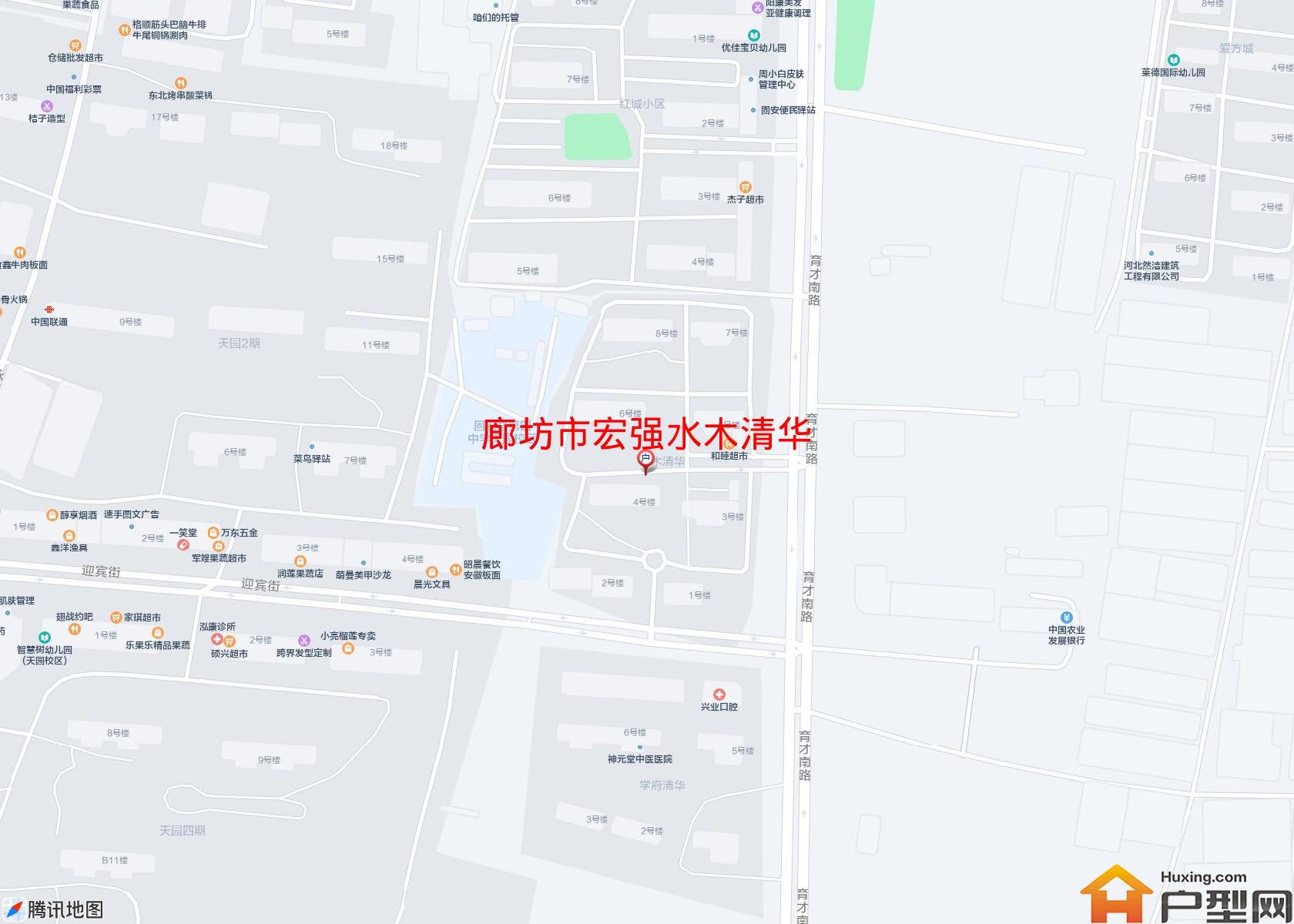 宏强水木清华小区 - 户型网