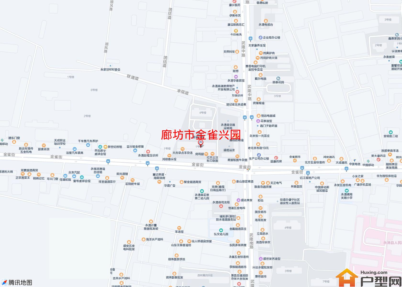 金雀兴园小区 - 户型网