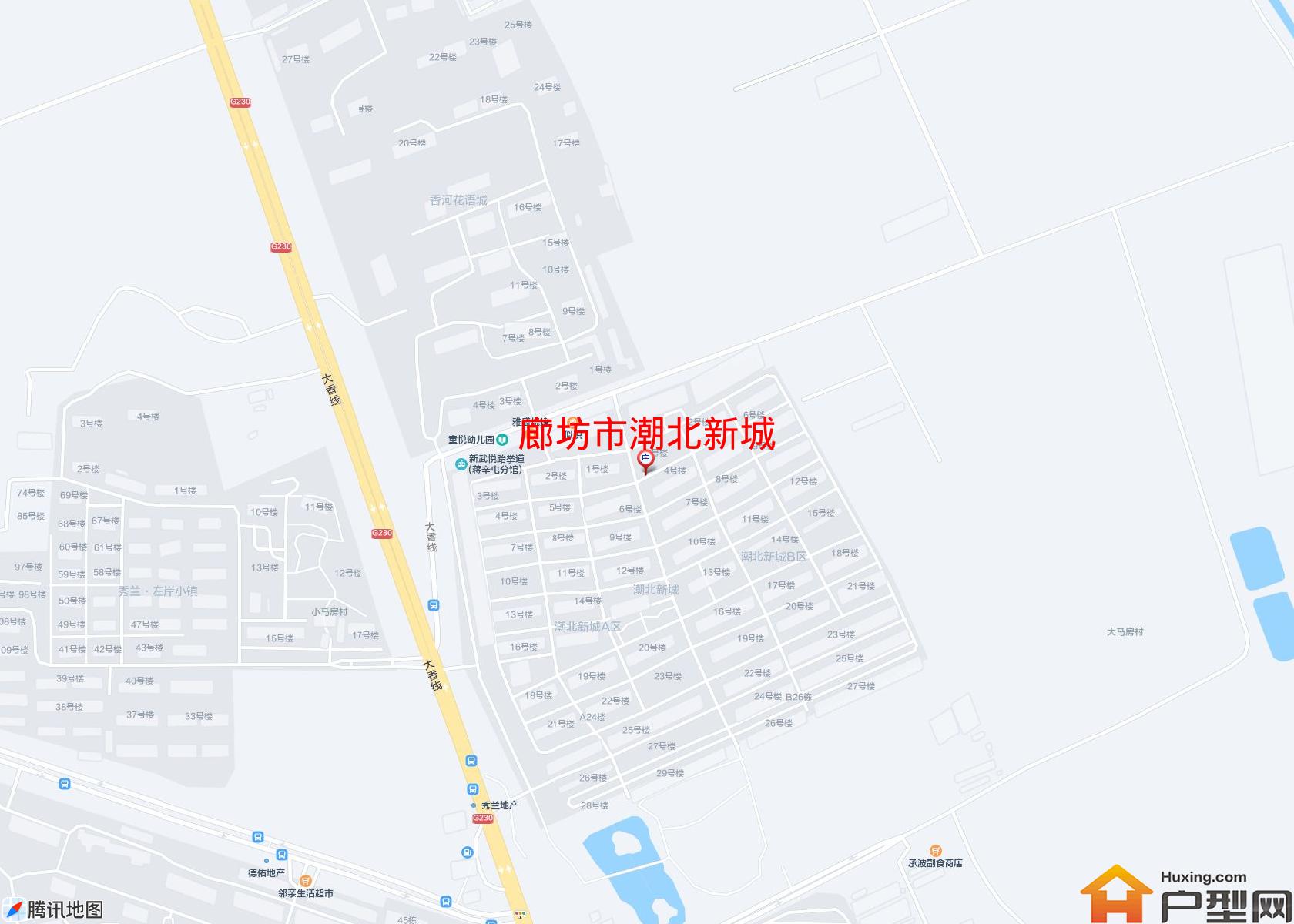 潮北新城小区 - 户型网