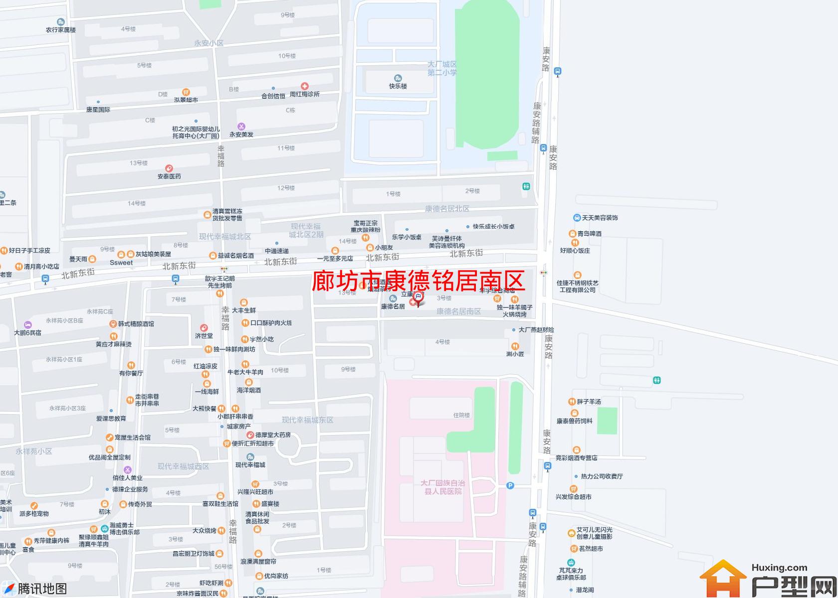 康德铭居南区小区 - 户型网