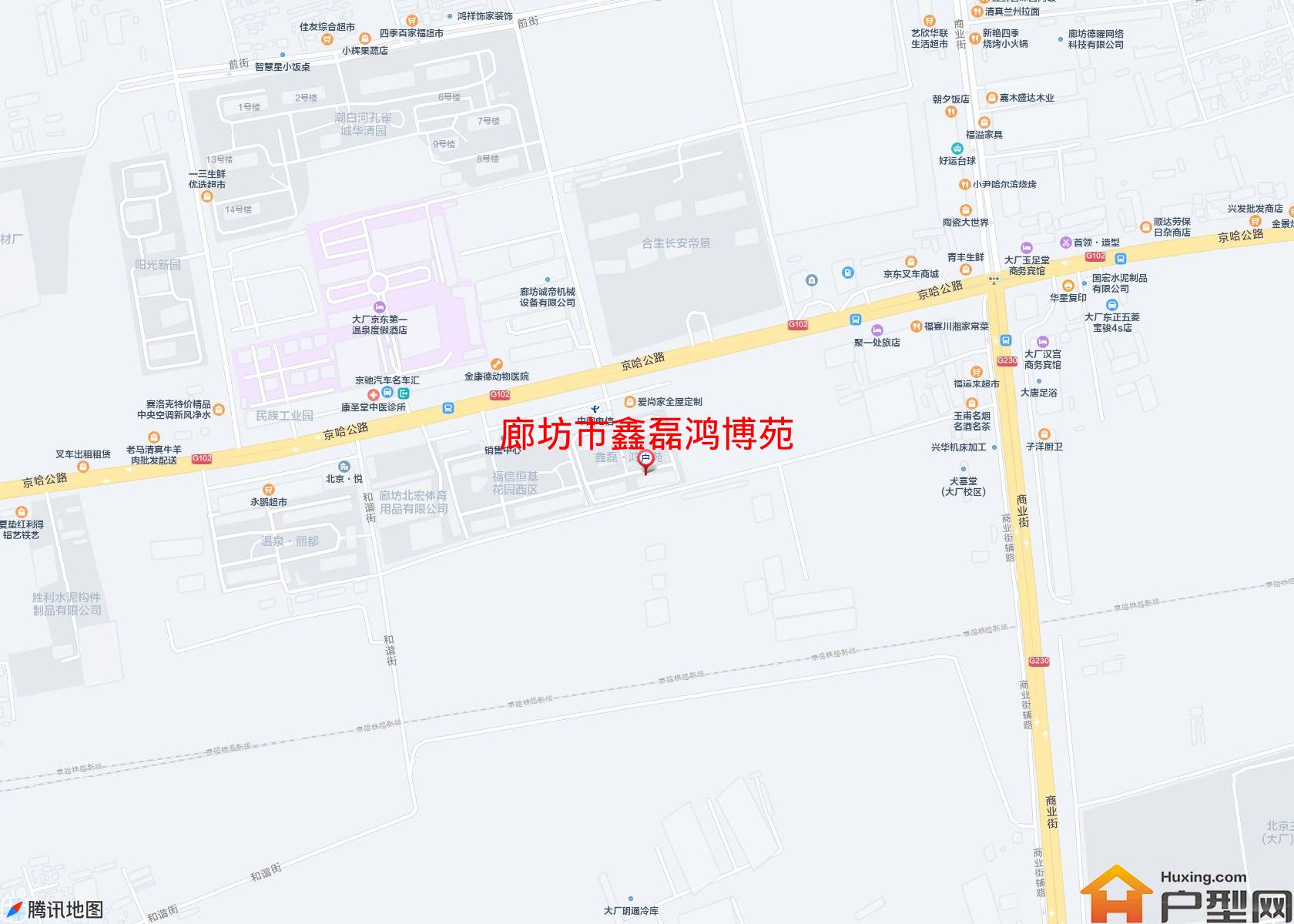 鑫磊鸿博苑小区 - 户型网