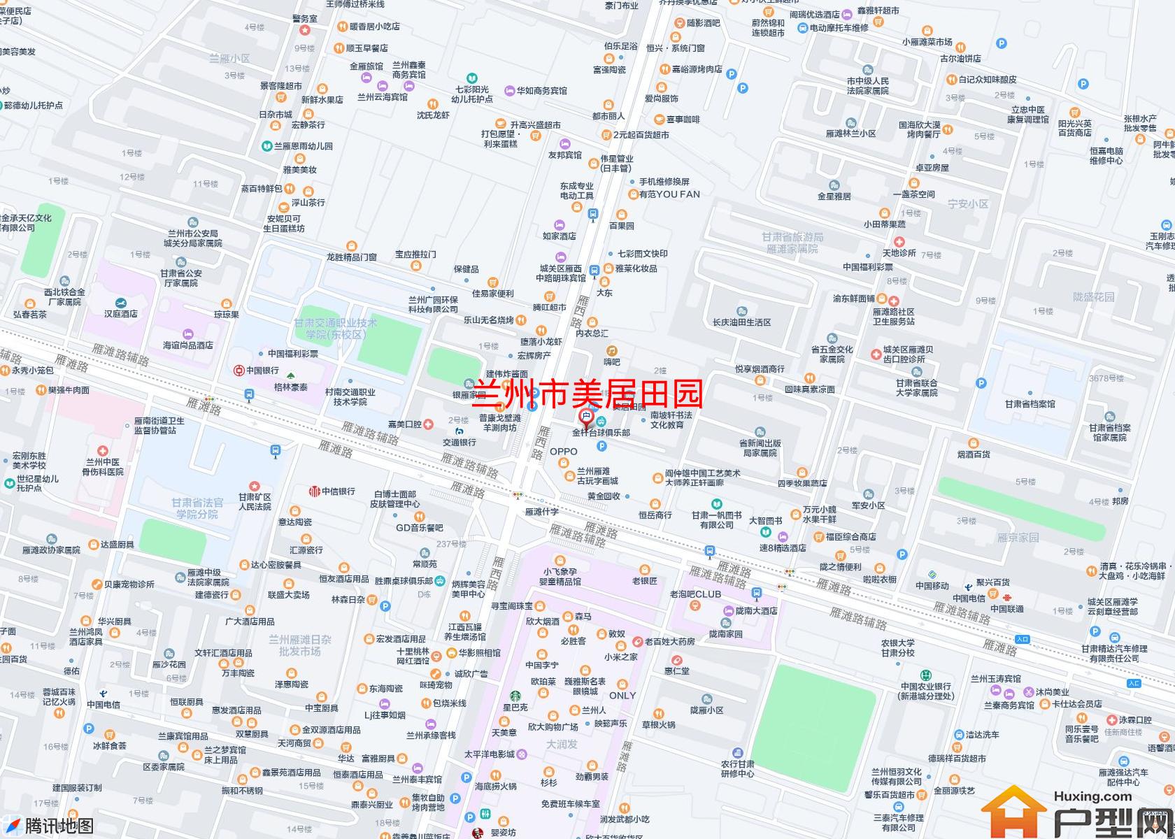 美居田园小区 - 户型网