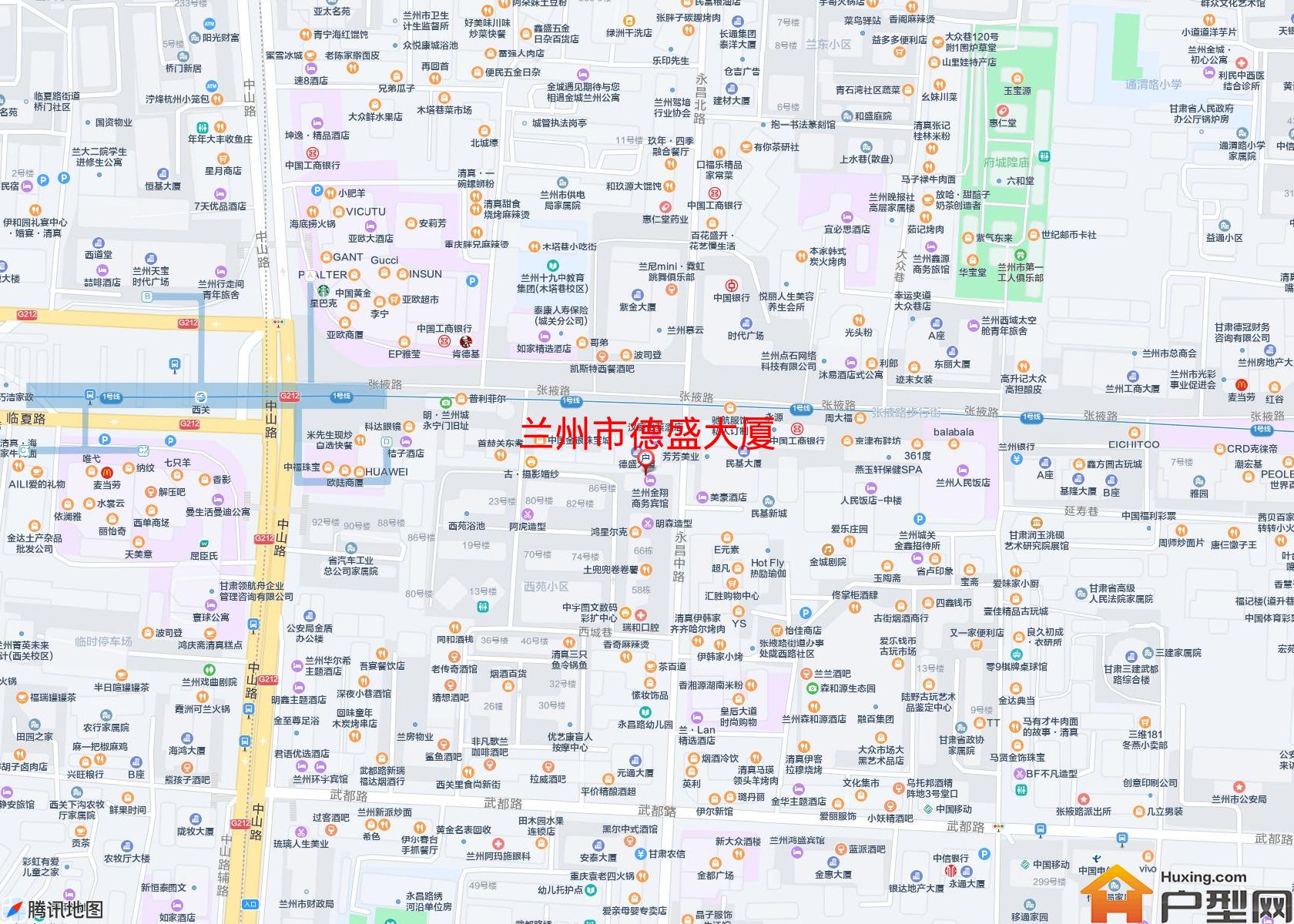 德盛大厦小区 - 户型网