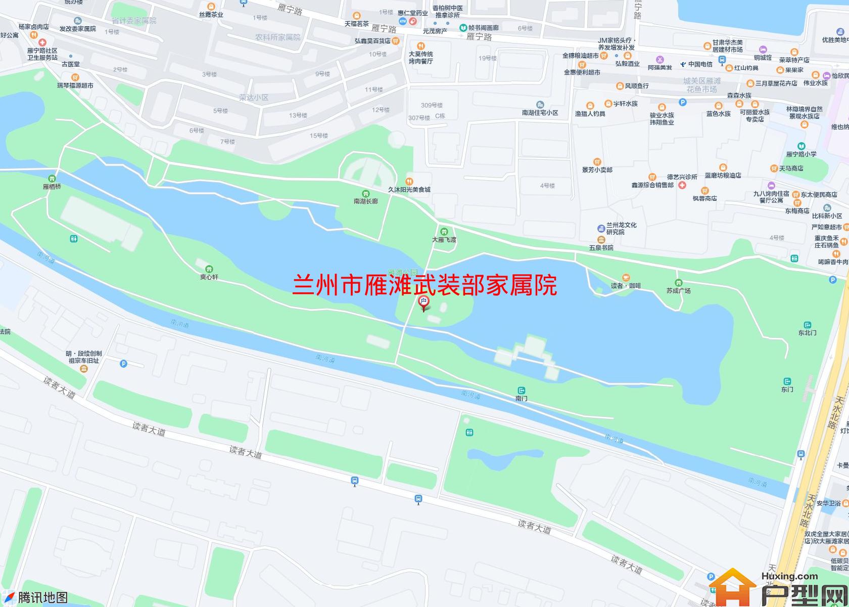 雁滩武装部家属院小区 - 户型网