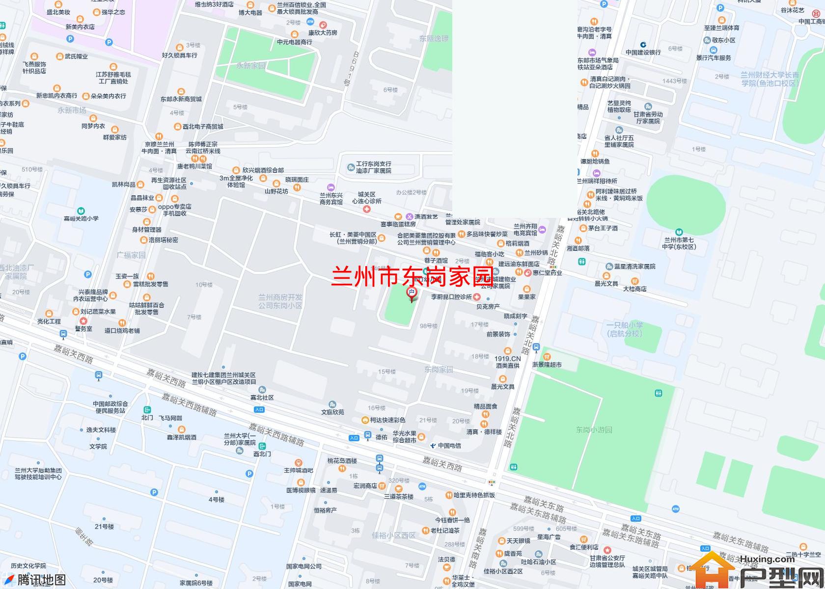 东岗家园小区 - 户型网