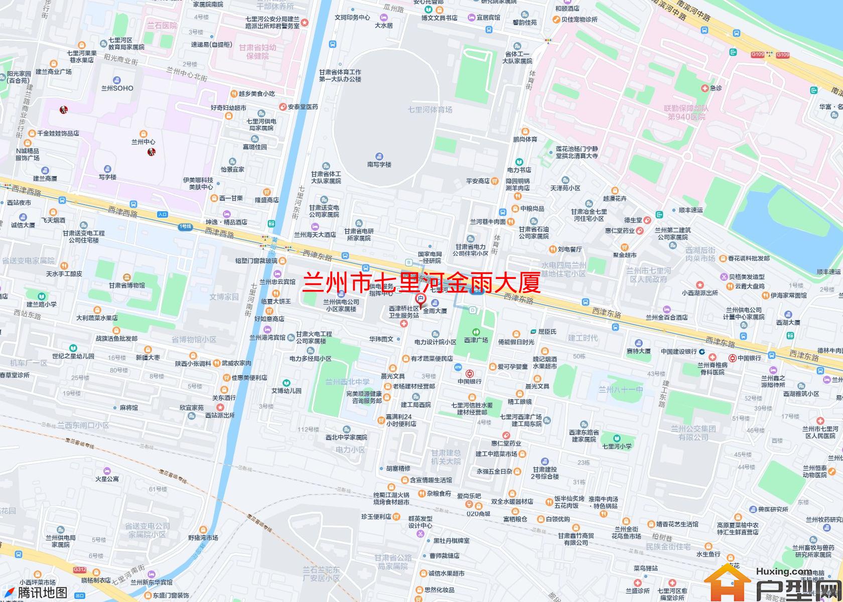 七里河金雨大厦小区 - 户型网