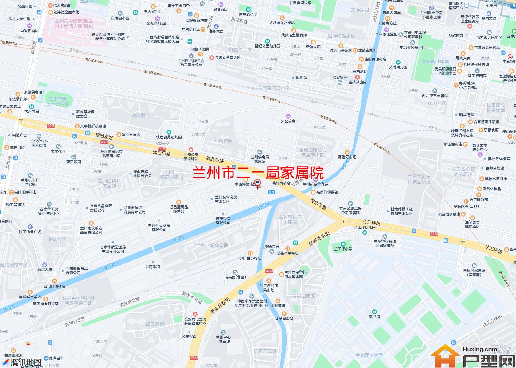 二一局家属院小区 - 户型网