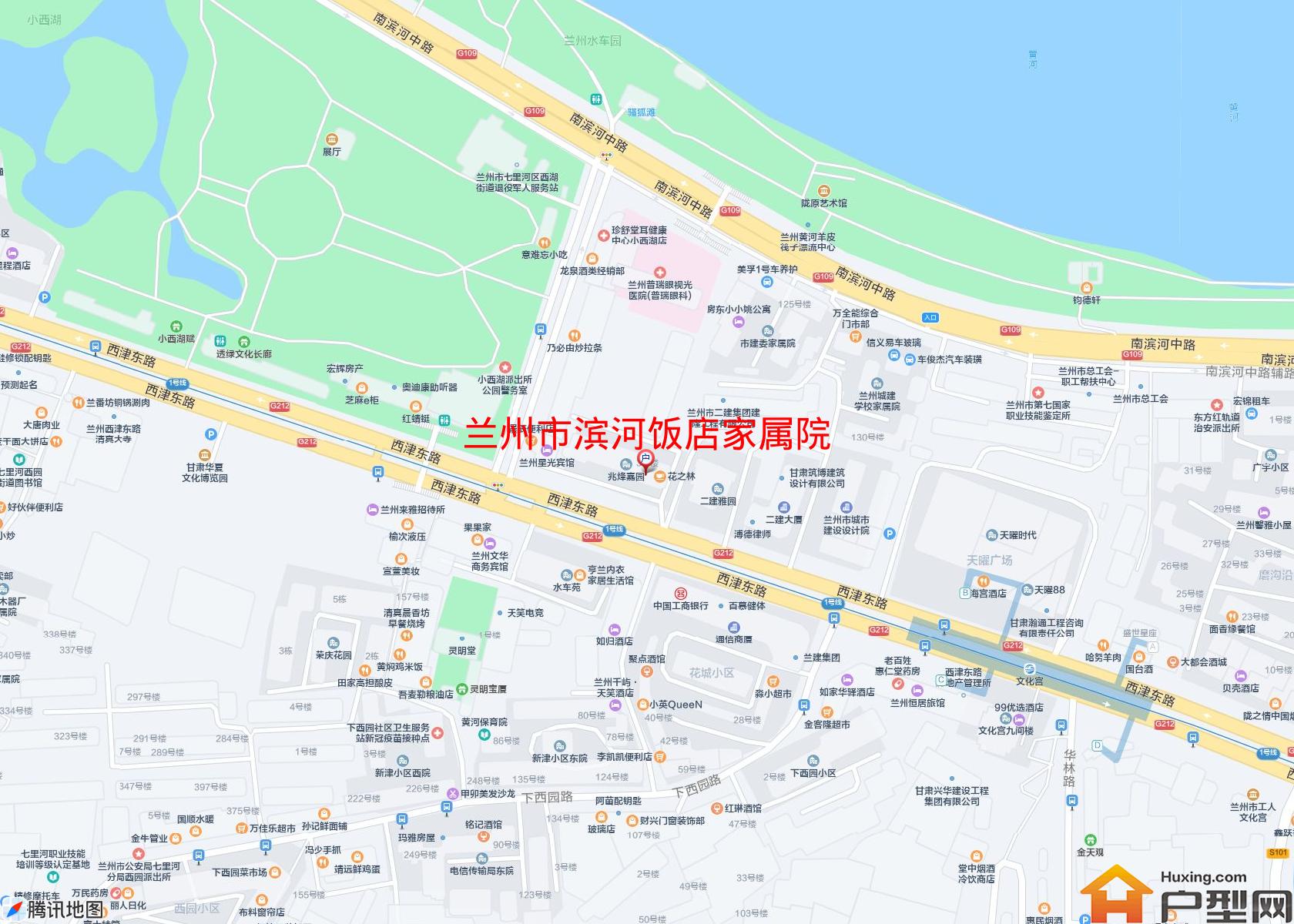 滨河饭店家属院小区 - 户型网