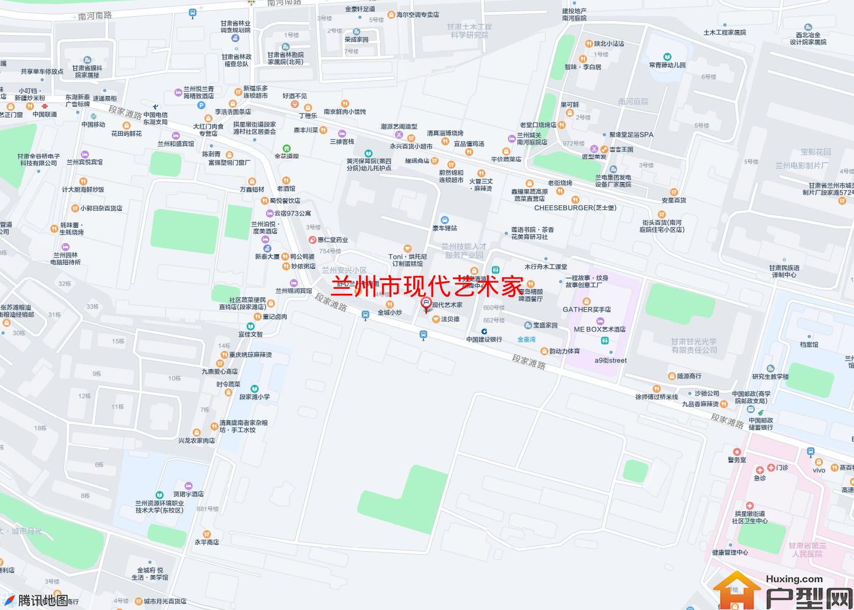 现代艺术家小区 - 户型网