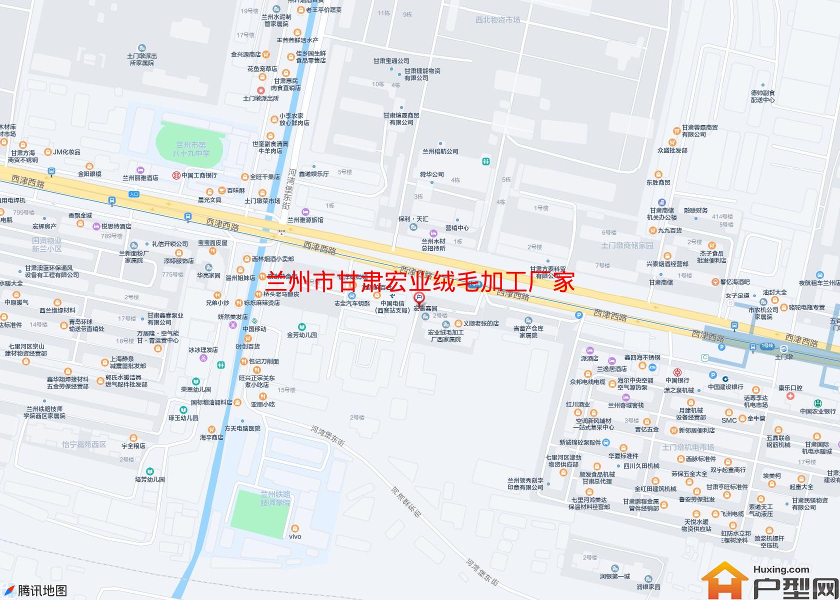 甘肃宏业绒毛加工厂家属院小区 - 户型网
