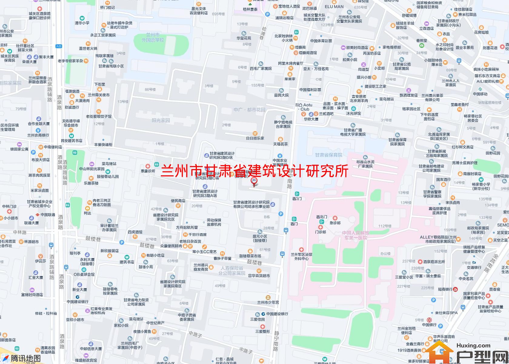甘肃省建筑设计研究所家属院小区 - 户型网