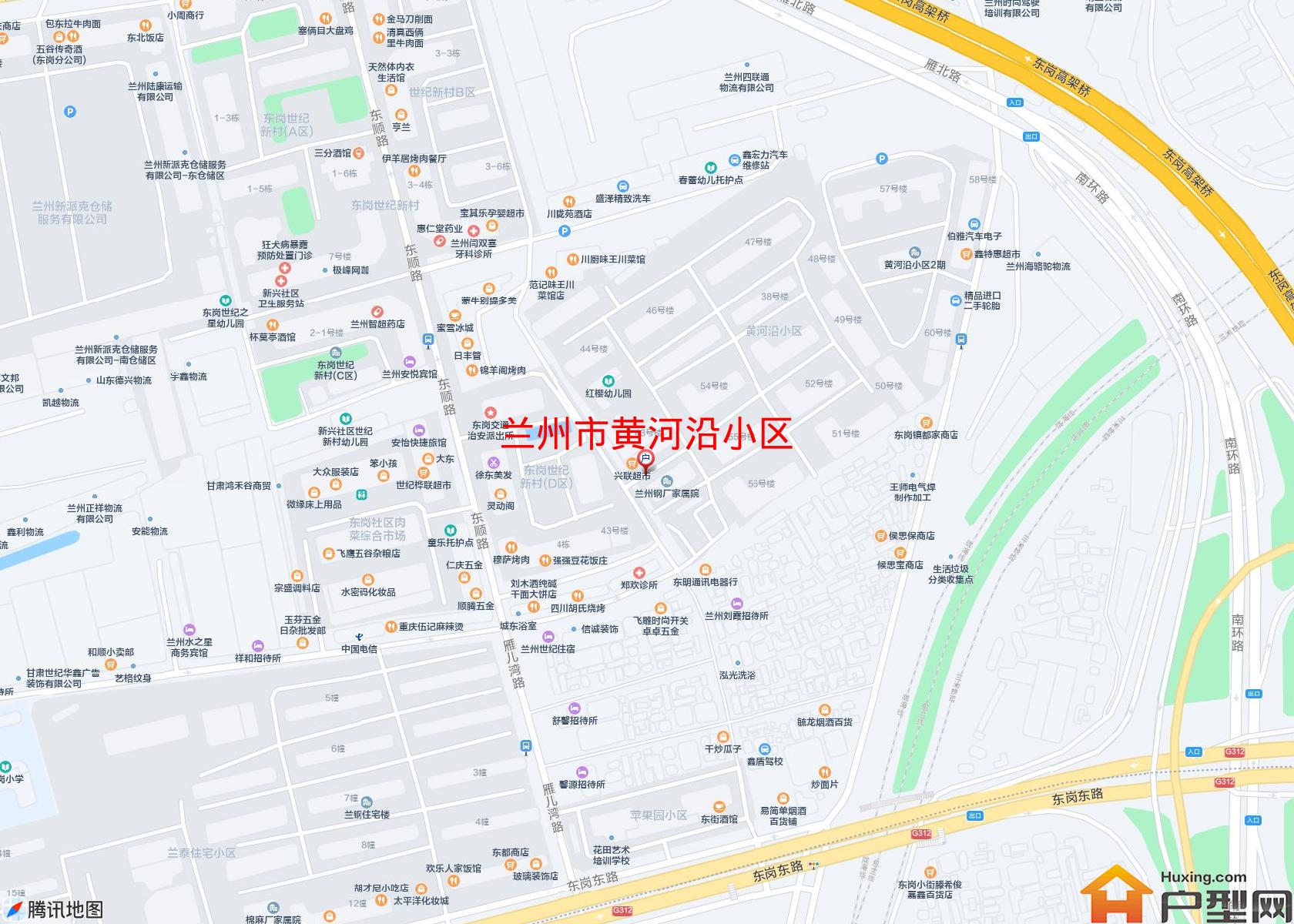 黄河沿小区小区 - 户型网