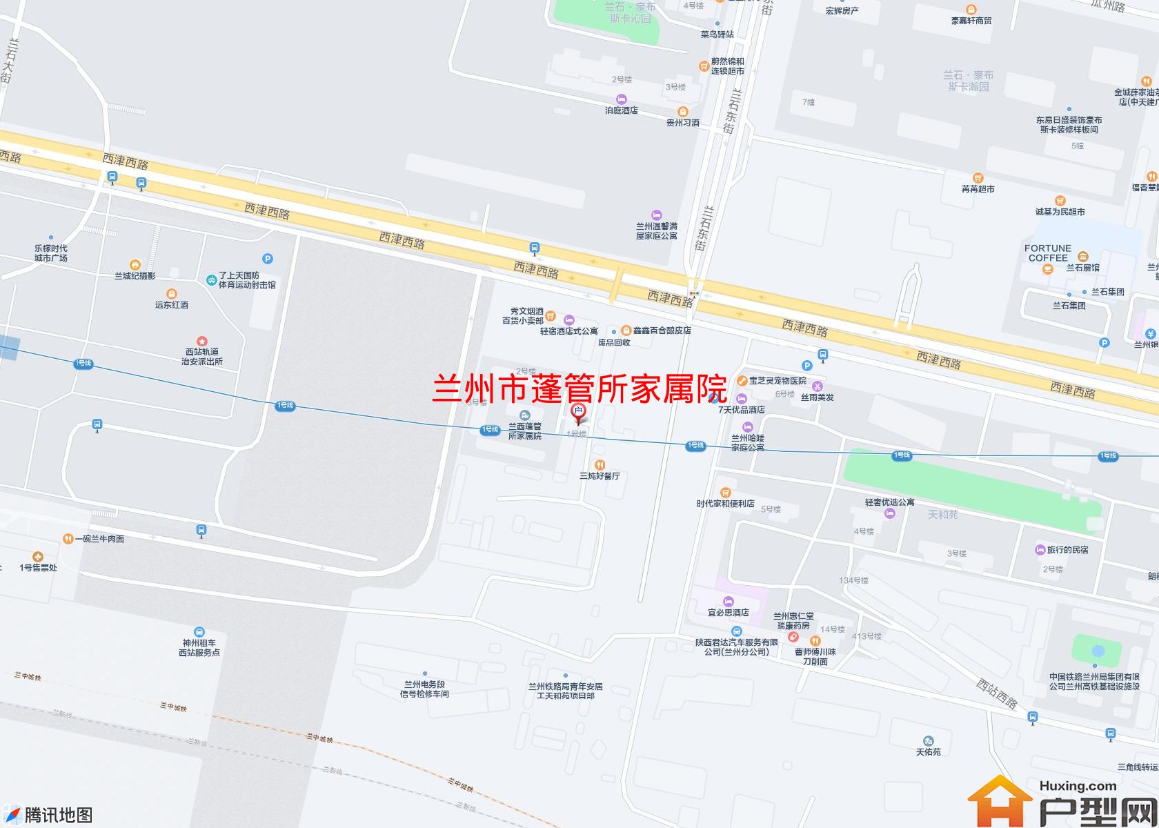 蓬管所家属院小区 - 户型网